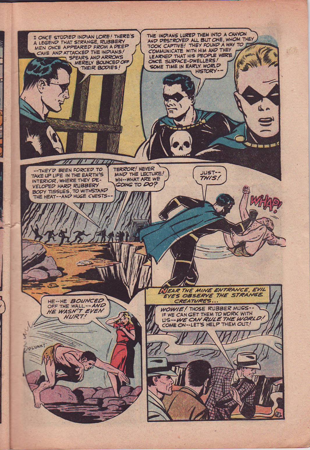Black Terror, page 11. Black Terror. Public domain in the United States. Intended scans: Digital Comic Museum and Comic Book Plus. https://digitalcomicmuseum.com/