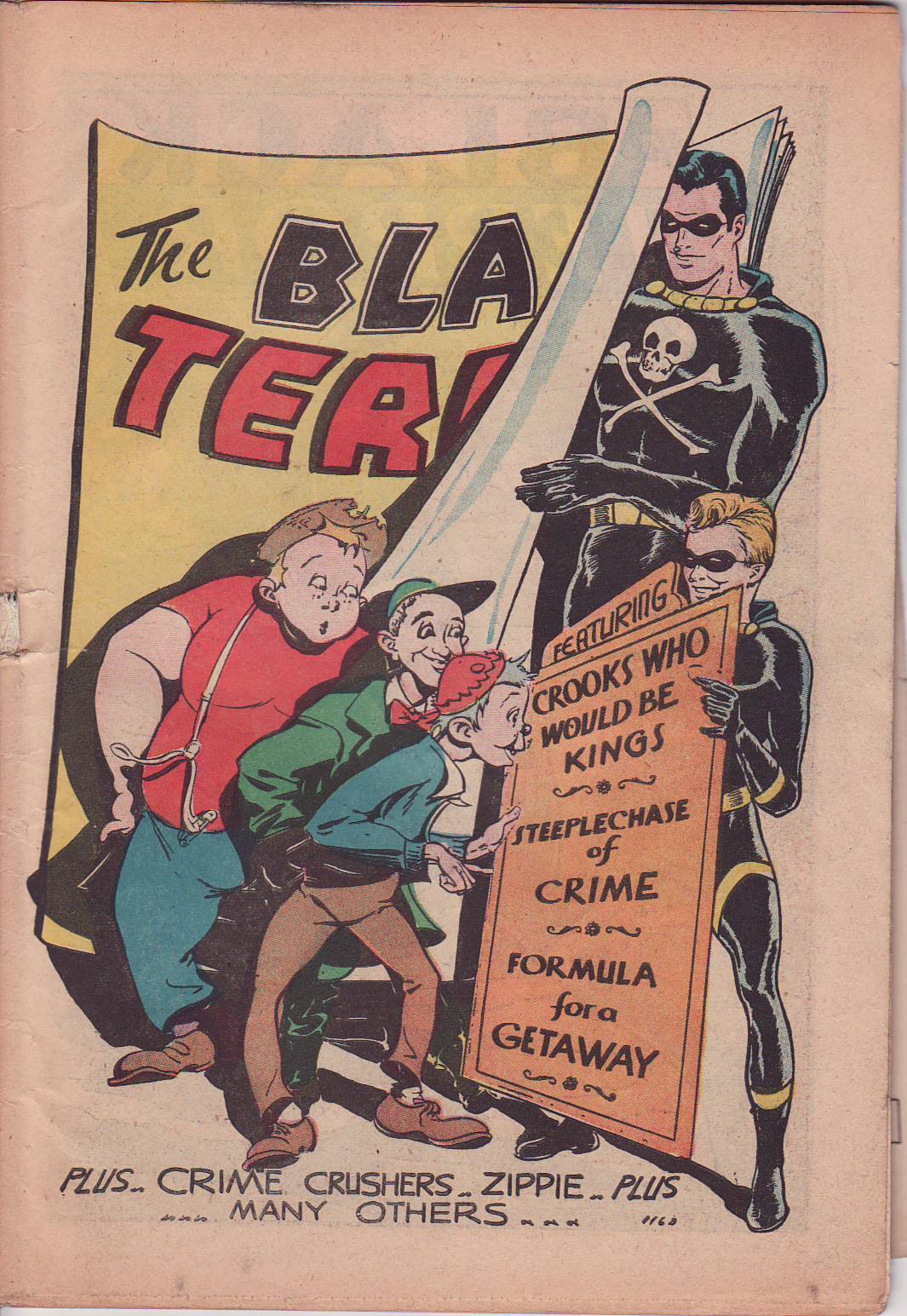 Black Terror, page 3. Black Terror. Public domain in the United States. Intended scans: Digital Comic Museum and Comic Book Plus. https://digitalcomicmuseum.com/