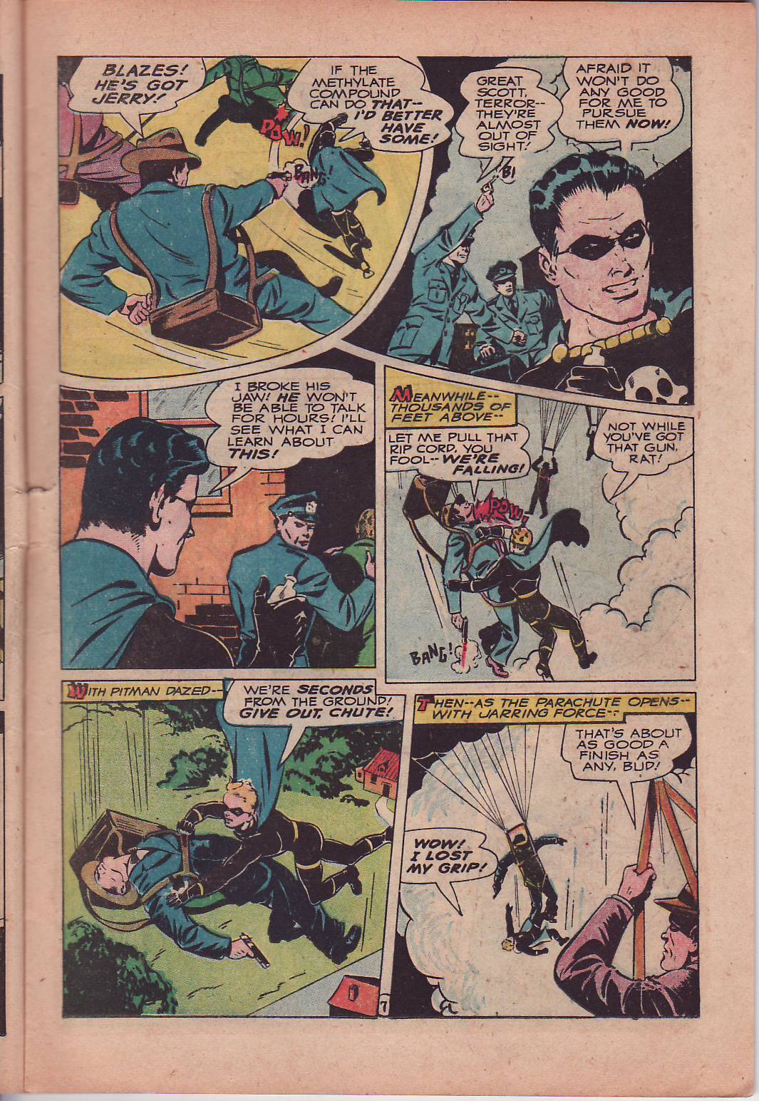 Black Terror, page 21. Black Terror. Public domain in the United States. Intended scans: Digital Comic Museum and Comic Book Plus. https://digitalcomicmuseum.com/