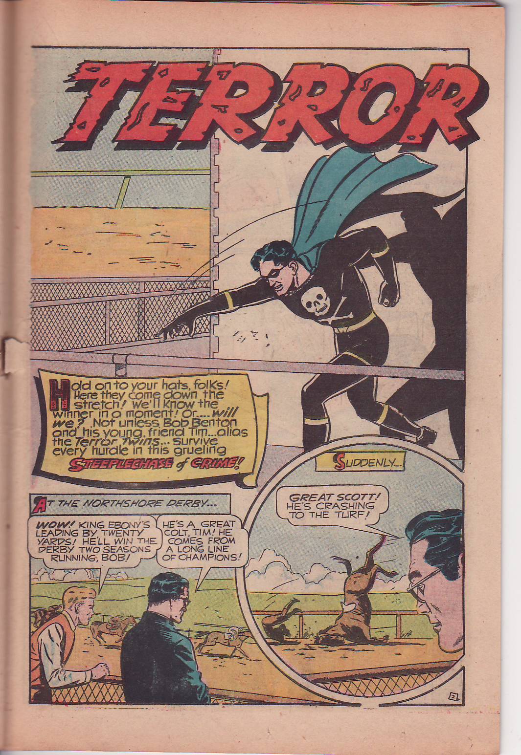 Black Terror, page 27. Black Terror. Public domain in the United States. Intended scans: Digital Comic Museum and Comic Book Plus. https://digitalcomicmuseum.com/