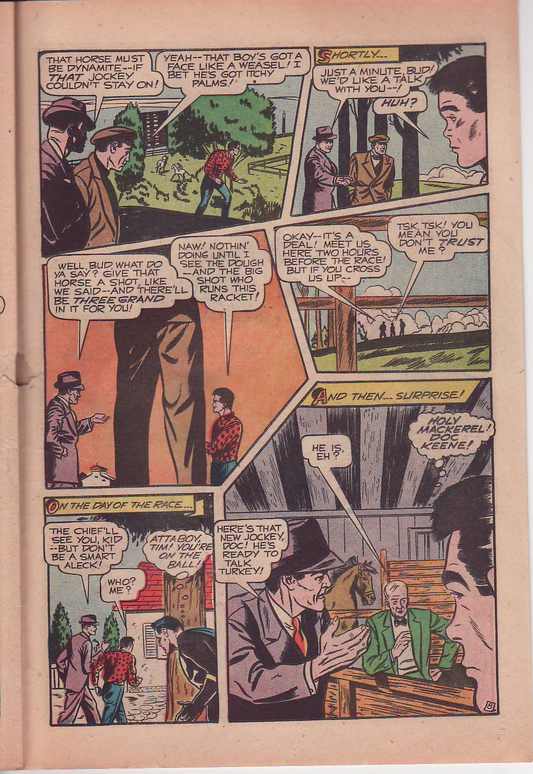 Black Terror, page 33. Black Terror. Public domain in the United States. Intended scans: Digital Comic Museum and Comic Book Plus. https://digitalcomicmuseum.com/