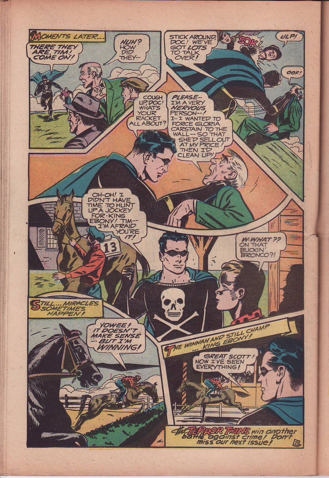 Black Terror, page 36. Black Terror. Public domain in the United States. Intended scans: Digital Comic Museum and Comic Book Plus. https://digitalcomicmuseum.com/