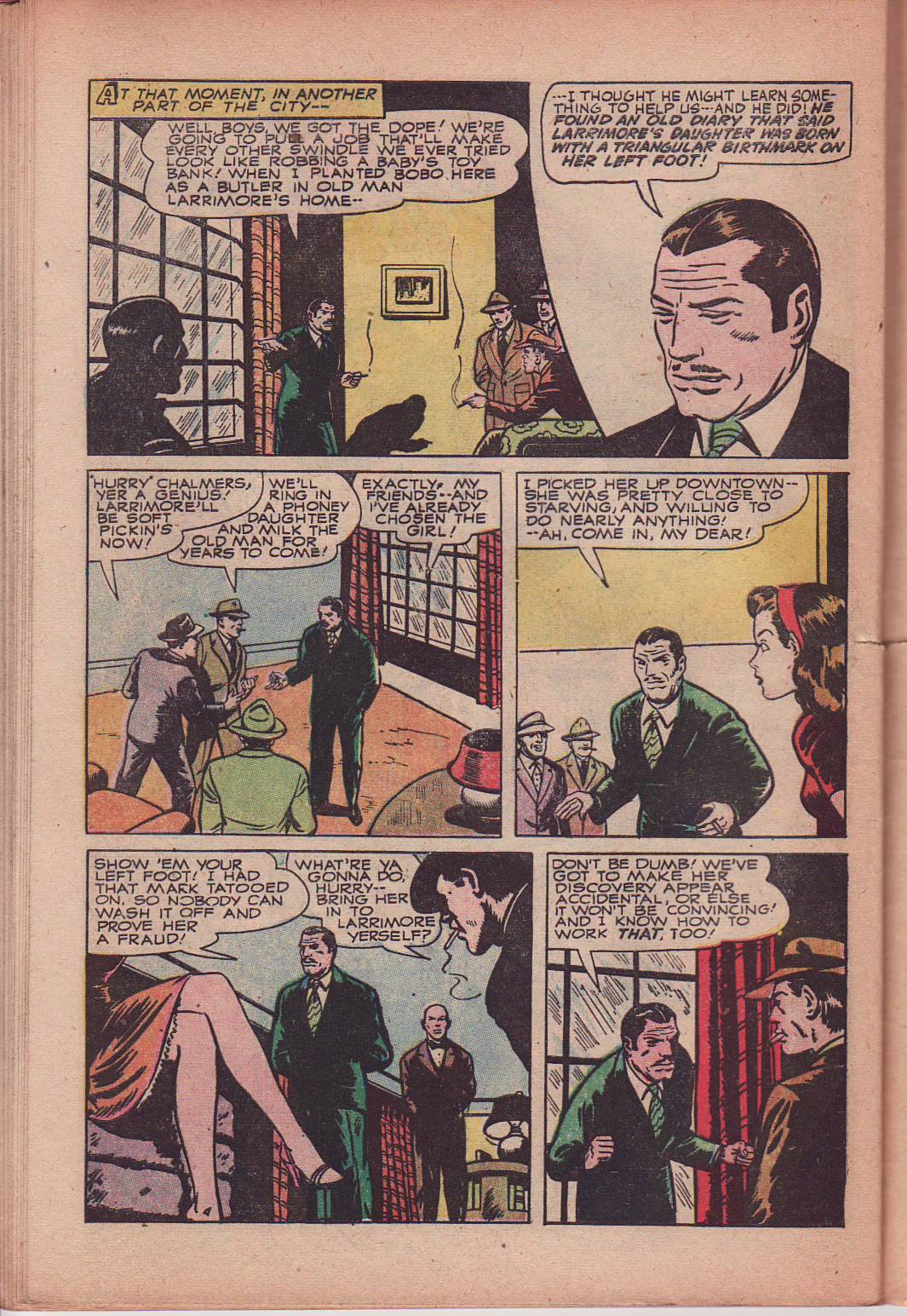 Black Terror, page 42. Black Terror. Public domain in the United States. Intended scans: Digital Comic Museum and Comic Book Plus. https://digitalcomicmuseum.com/