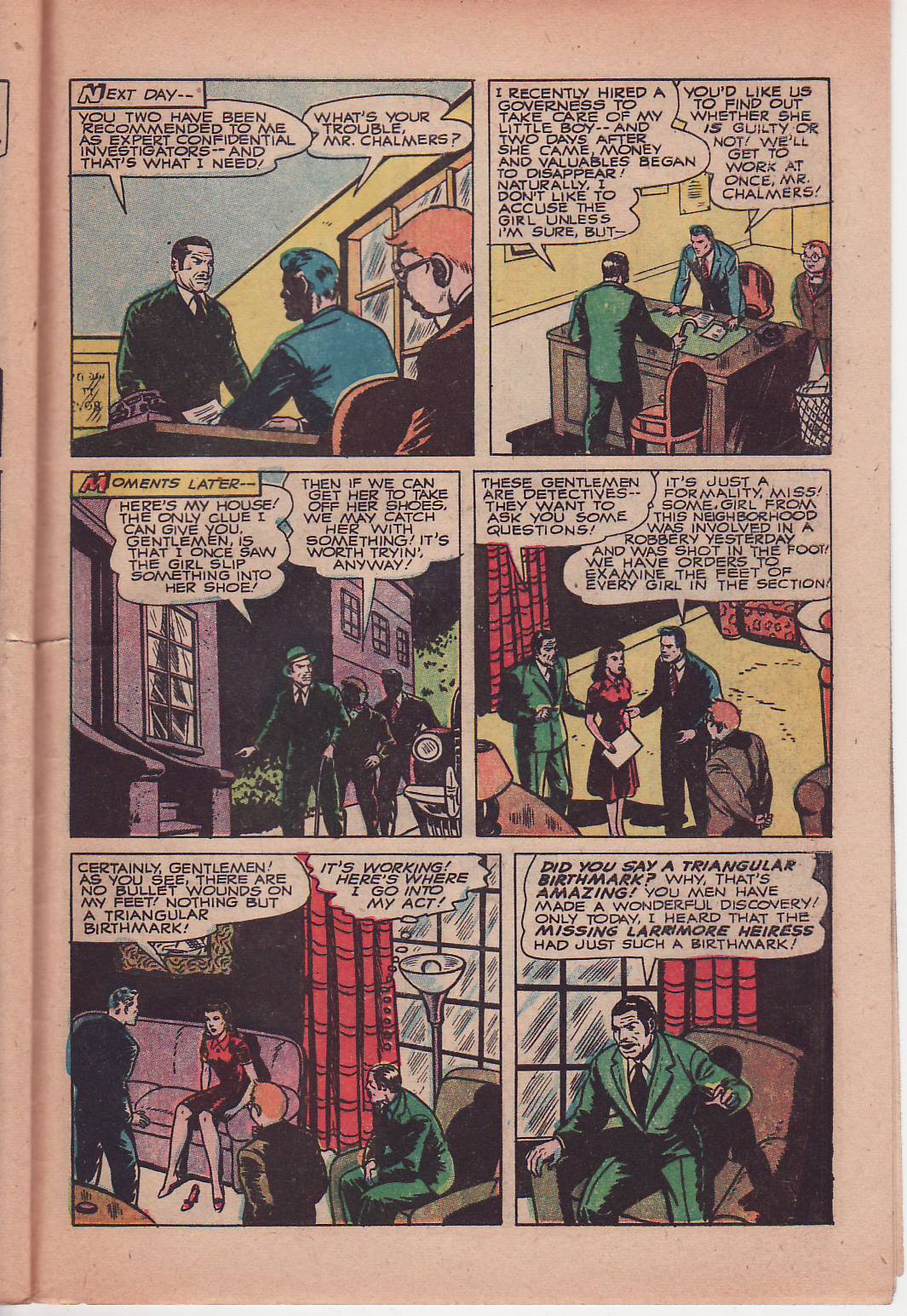 Black Terror, page 43. Black Terror. Public domain in the United States. Intended scans: Digital Comic Museum and Comic Book Plus. https://digitalcomicmuseum.com/