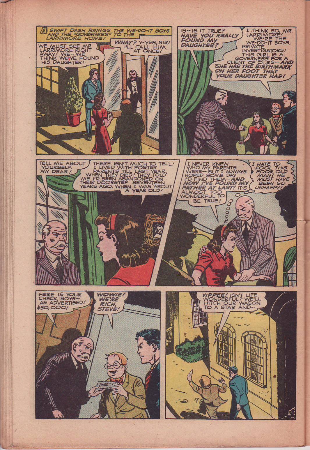 Black Terror, page 44. Black Terror. Public domain in the United States. Intended scans: Digital Comic Museum and Comic Book Plus. https://digitalcomicmuseum.com/