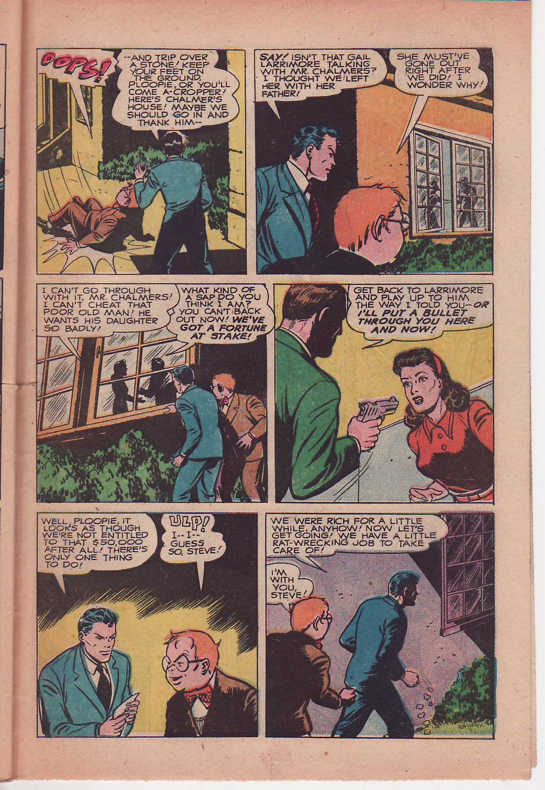 Black Terror, page 45. Black Terror. Public domain in the United States. Intended scans: Digital Comic Museum and Comic Book Plus. https://digitalcomicmuseum.com/