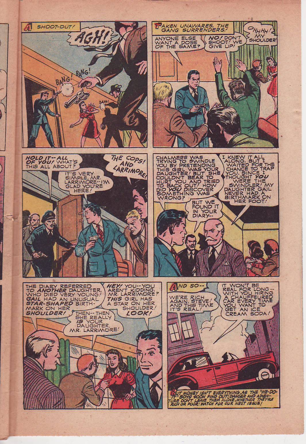 Black Terror, page 49. Black Terror. Public domain in the United States. Intended scans: Digital Comic Museum and Comic Book Plus. https://digitalcomicmuseum.com/