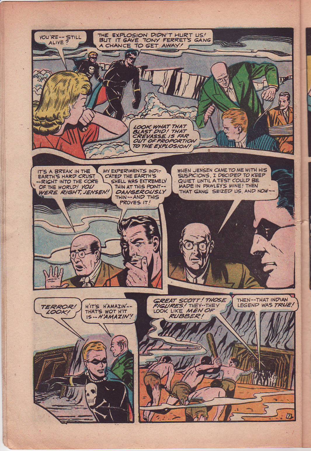 Black Terror, page 10. Black Terror. Public domain in the United States. Intended scans: Digital Comic Museum and Comic Book Plus. https://digitalcomicmuseum.com/