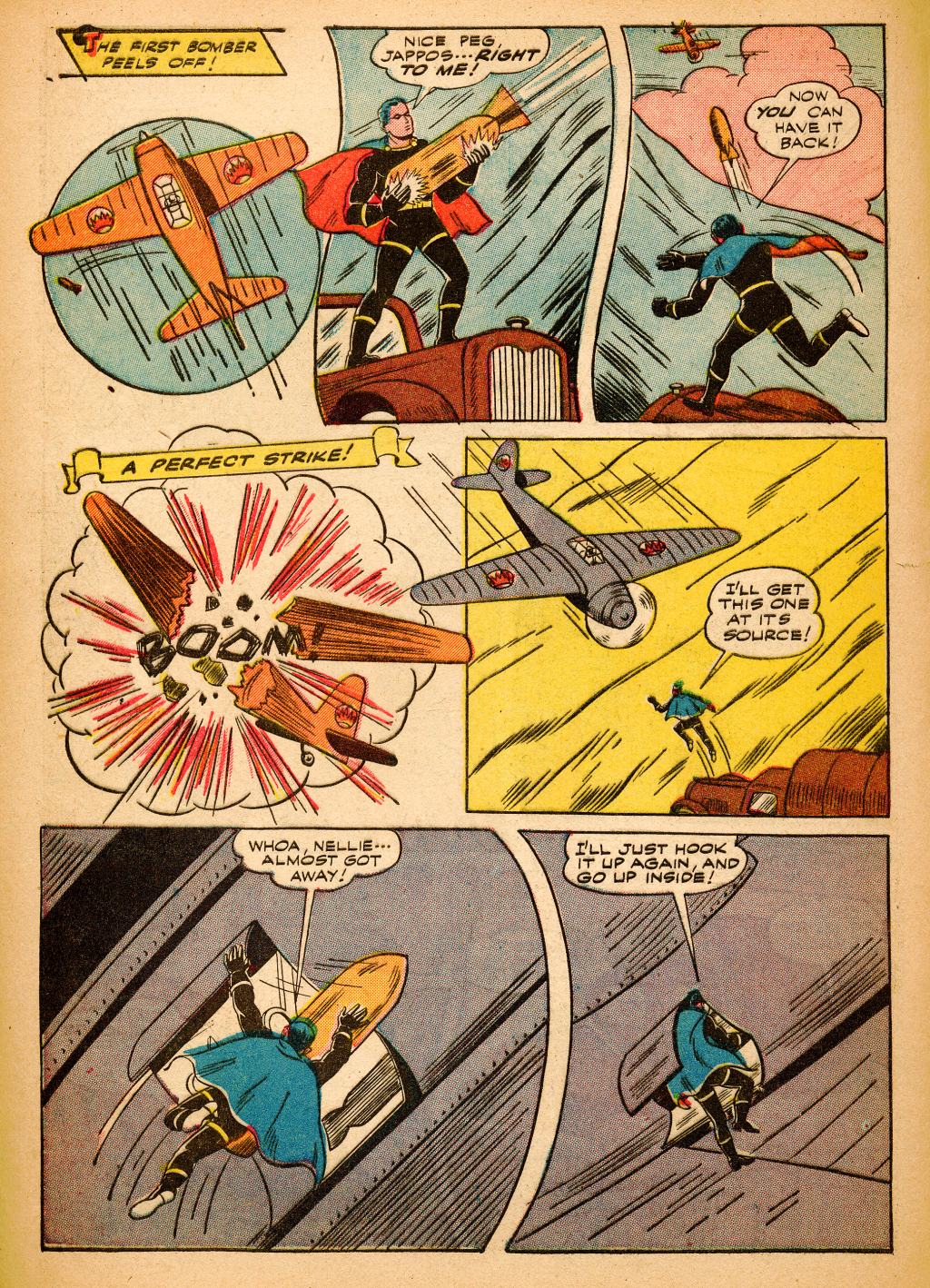 Black Terror, page 4. Black Terror. Public domain in the United States. Intended scans: Digital Comic Museum and Comic Book Plus. https://digitalcomicmuseum.com/