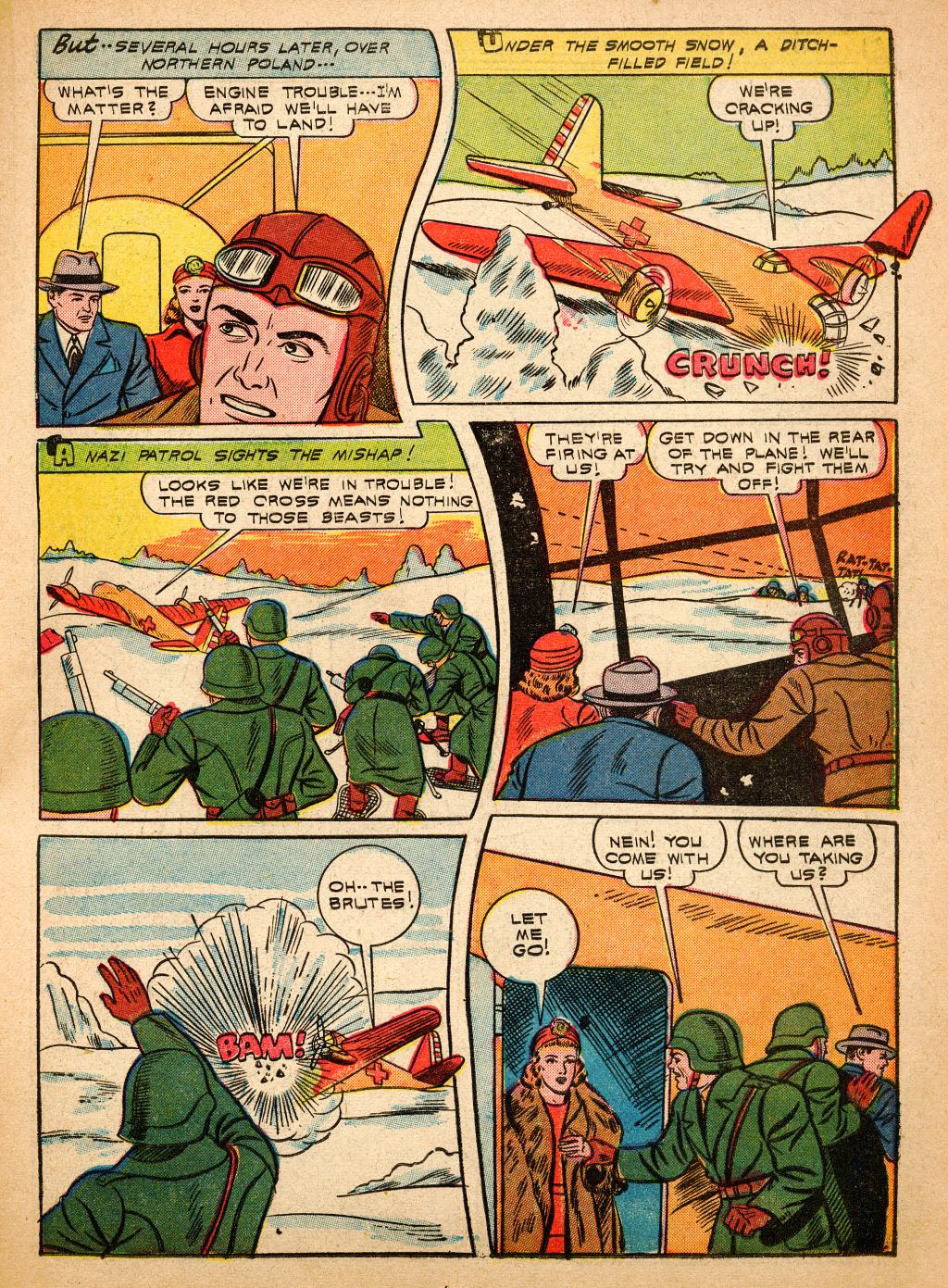 Black Terror, page 33. Black Terror. Public domain in the United States. Intended scans: Digital Comic Museum and Comic Book Plus. https://digitalcomicmuseum.com/