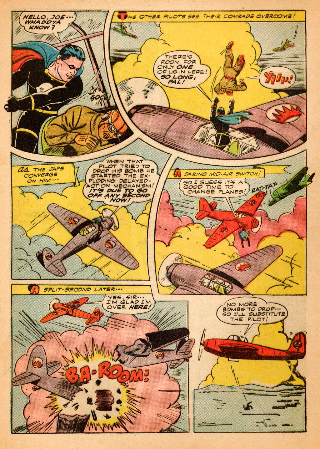 Black Terror, page 5. Black Terror. Public domain in the United States. Intended scans: Digital Comic Museum and Comic Book Plus. https://digitalcomicmuseum.com/