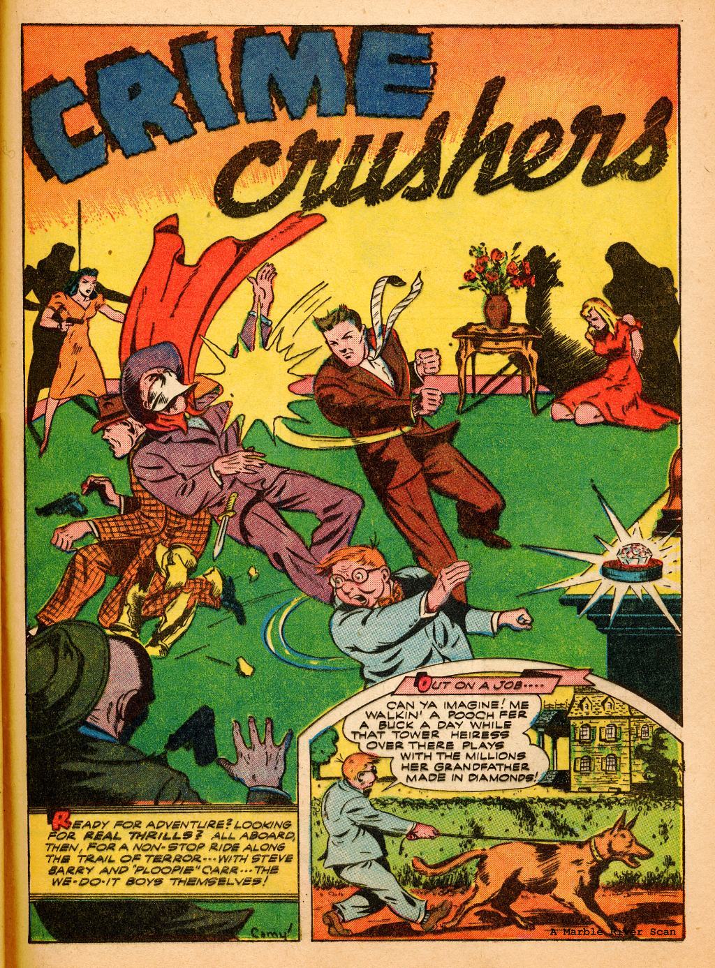 Black Terror, page 45. Black Terror. Public domain in the United States. Intended scans: Digital Comic Museum and Comic Book Plus. https://digitalcomicmuseum.com/