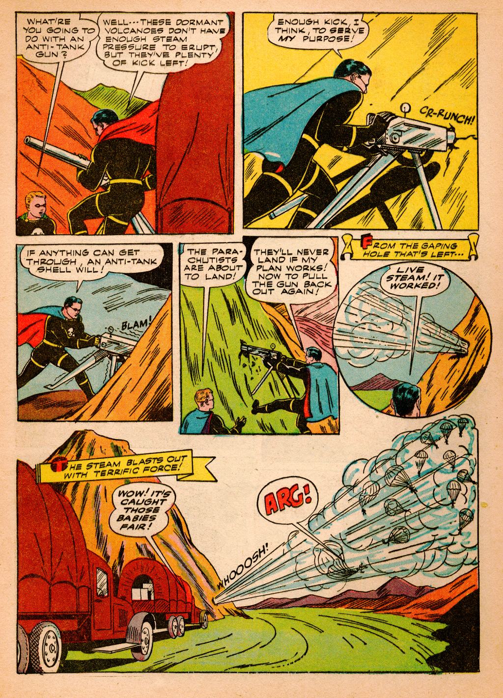 Black Terror, page 7. Black Terror. Public domain in the United States. Intended scans: Digital Comic Museum and Comic Book Plus. https://digitalcomicmuseum.com/