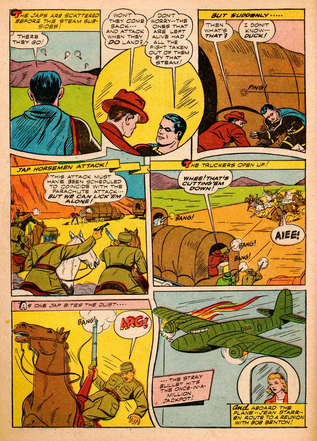 Black Terror, page 8. Black Terror. Public domain in the United States. Intended scans: Digital Comic Museum and Comic Book Plus. https://digitalcomicmuseum.com/