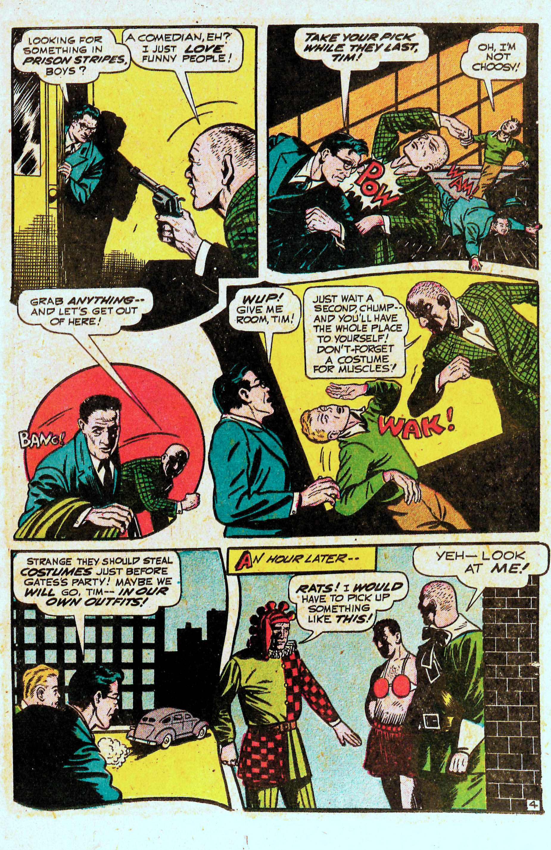 Black Terror, page 19. Black Terror. Public domain in the United States. Intended scans: Digital Comic Museum and Comic Book Plus. https://digitalcomicmuseum.com/