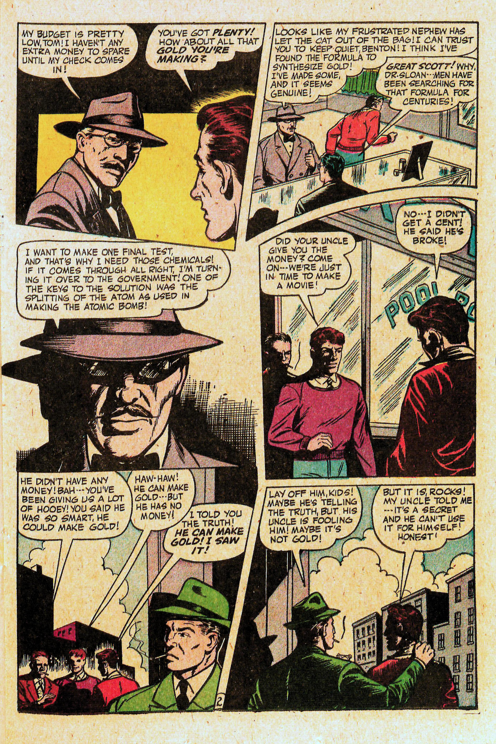 Black Terror, page 29. Black Terror. Public domain in the United States. Intended scans: Digital Comic Museum and Comic Book Plus. https://digitalcomicmuseum.com/