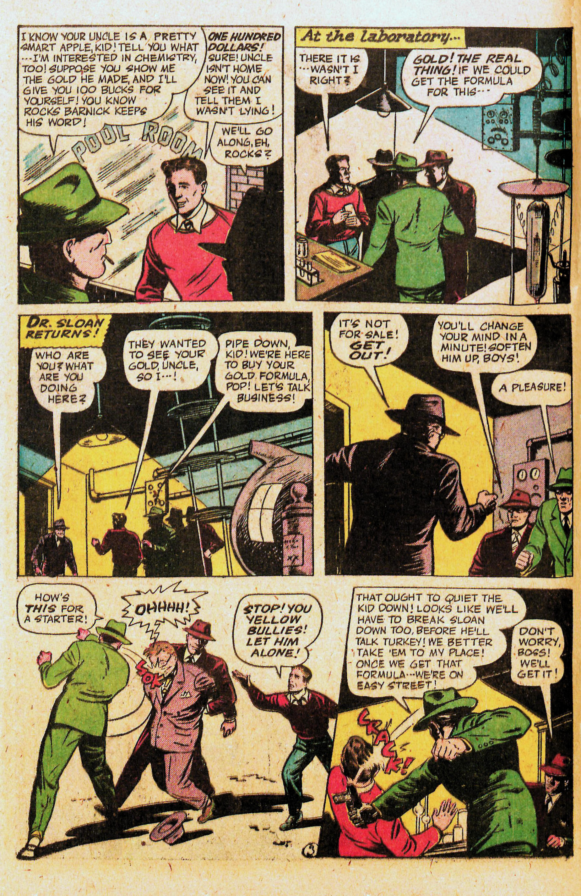 Black Terror, page 30. Black Terror. Public domain in the United States. Intended scans: Digital Comic Museum and Comic Book Plus. https://digitalcomicmuseum.com/
