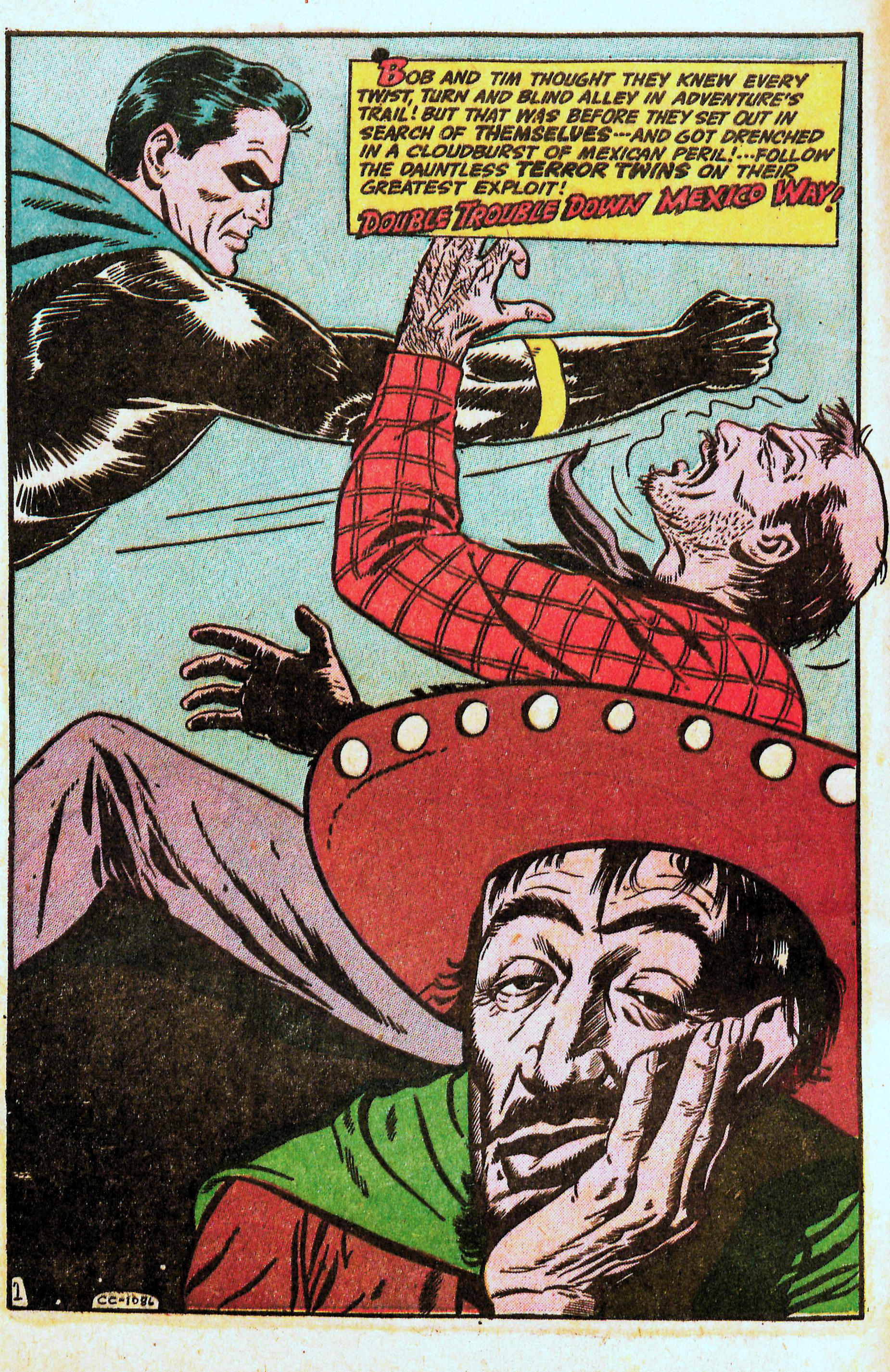 Black Terror, page 4. Black Terror. Public domain in the United States. Intended scans: Digital Comic Museum and Comic Book Plus. https://digitalcomicmuseum.com/