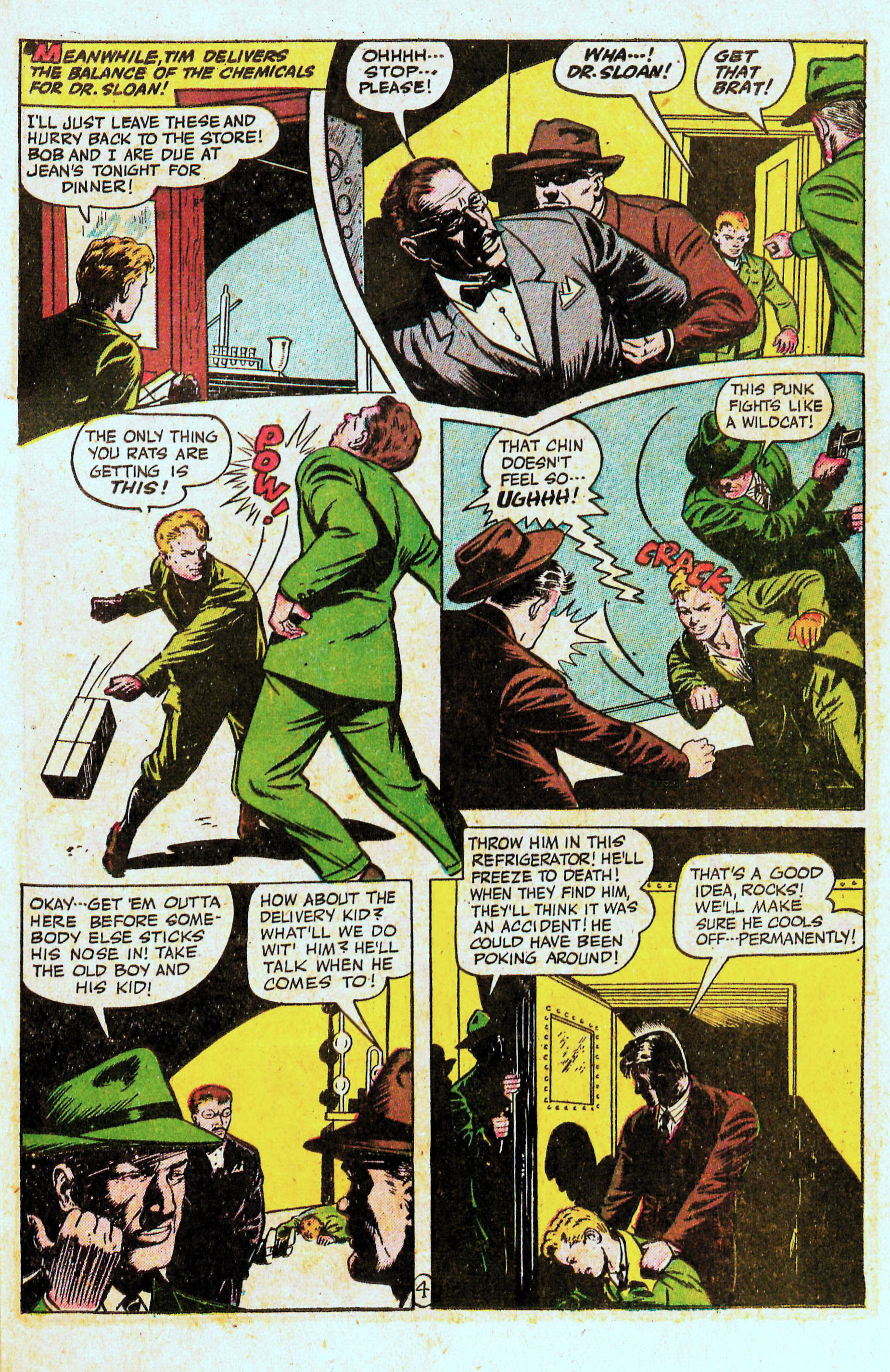 Black Terror, page 31. Black Terror. Public domain in the United States. Intended scans: Digital Comic Museum and Comic Book Plus. https://digitalcomicmuseum.com/