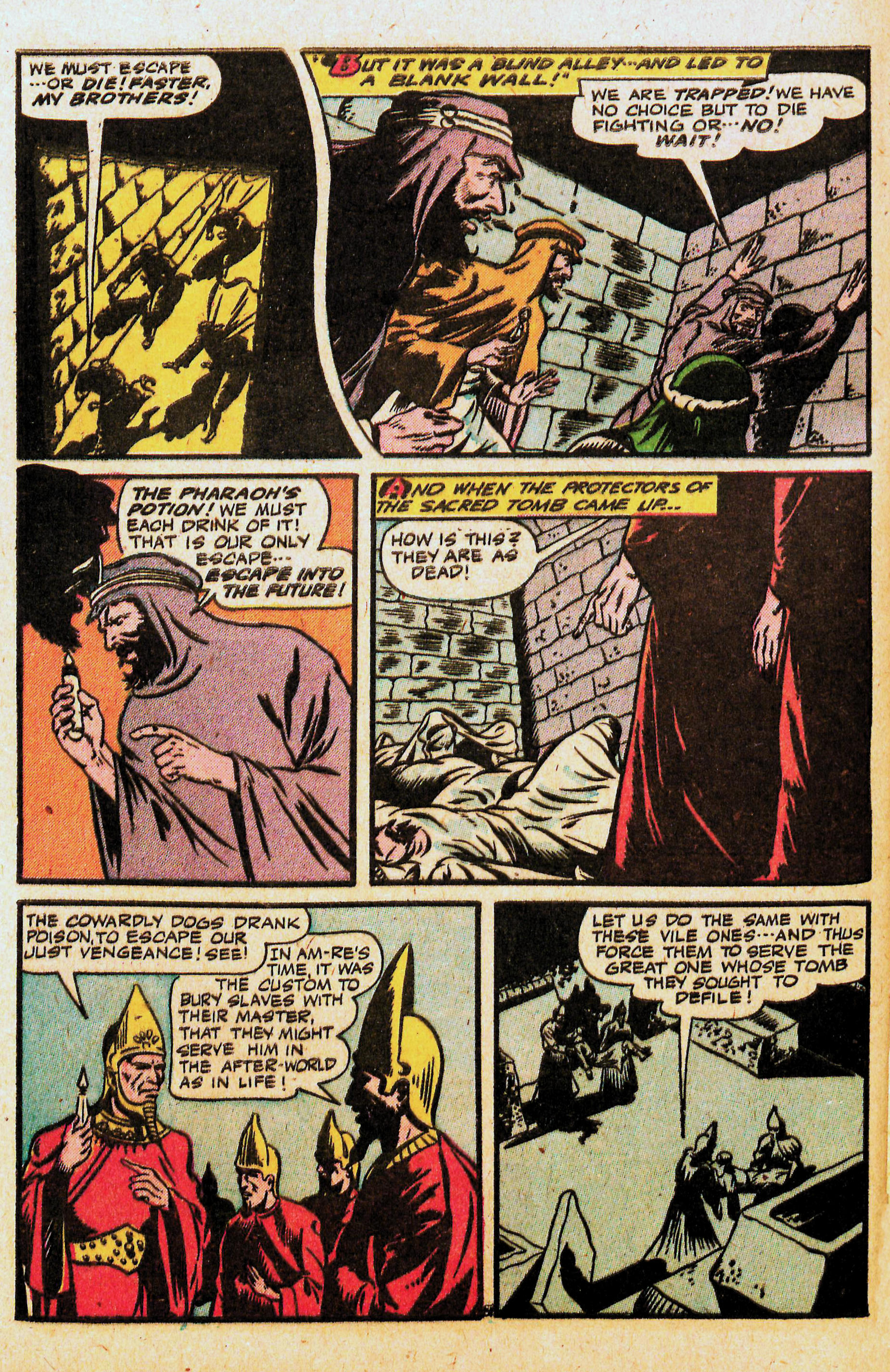 Black Terror, page 42. Black Terror. Public domain in the United States. Intended scans: Digital Comic Museum and Comic Book Plus. https://digitalcomicmuseum.com/