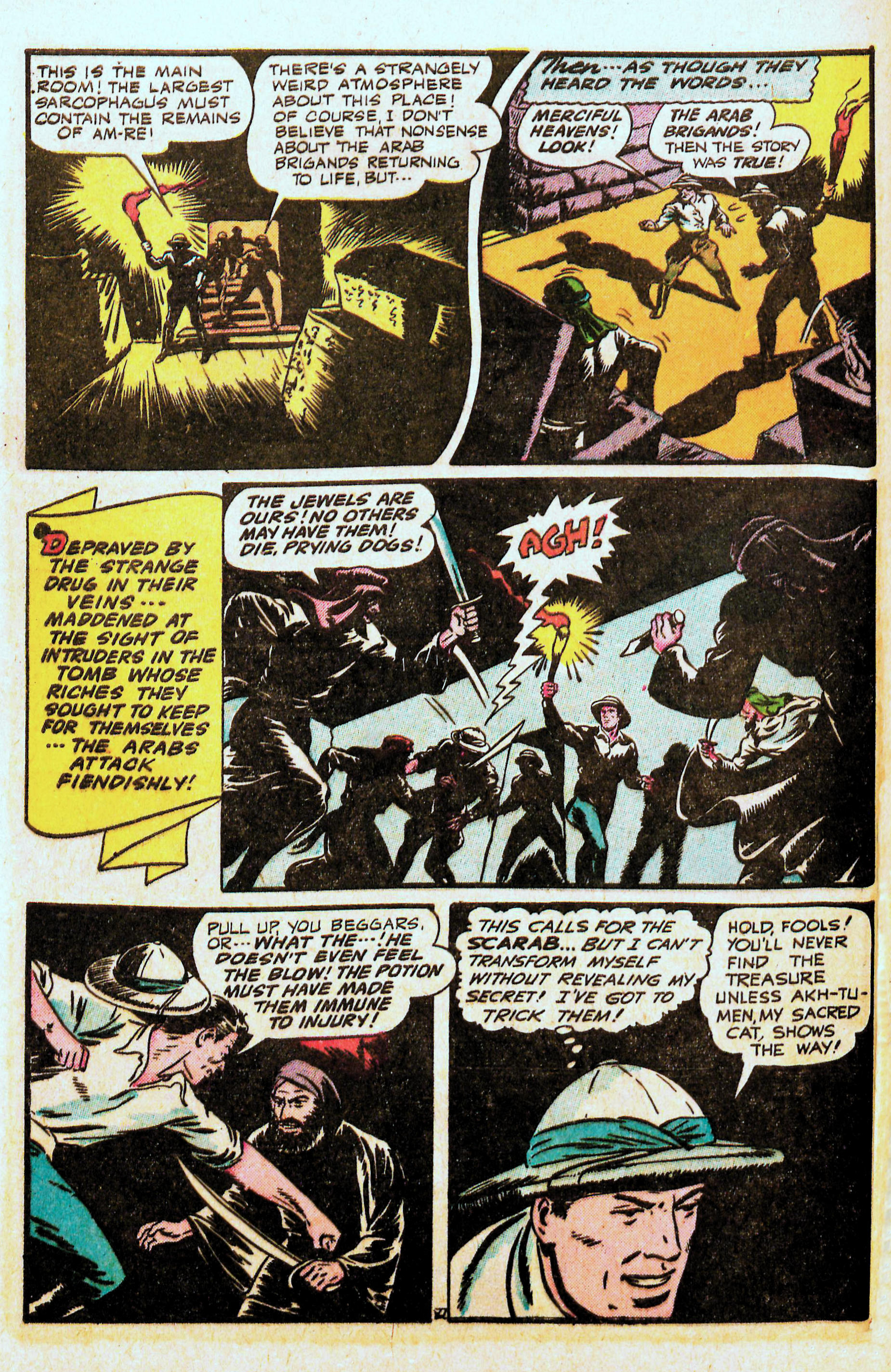 Black Terror, page 44. Black Terror. Public domain in the United States. Intended scans: Digital Comic Museum and Comic Book Plus. https://digitalcomicmuseum.com/