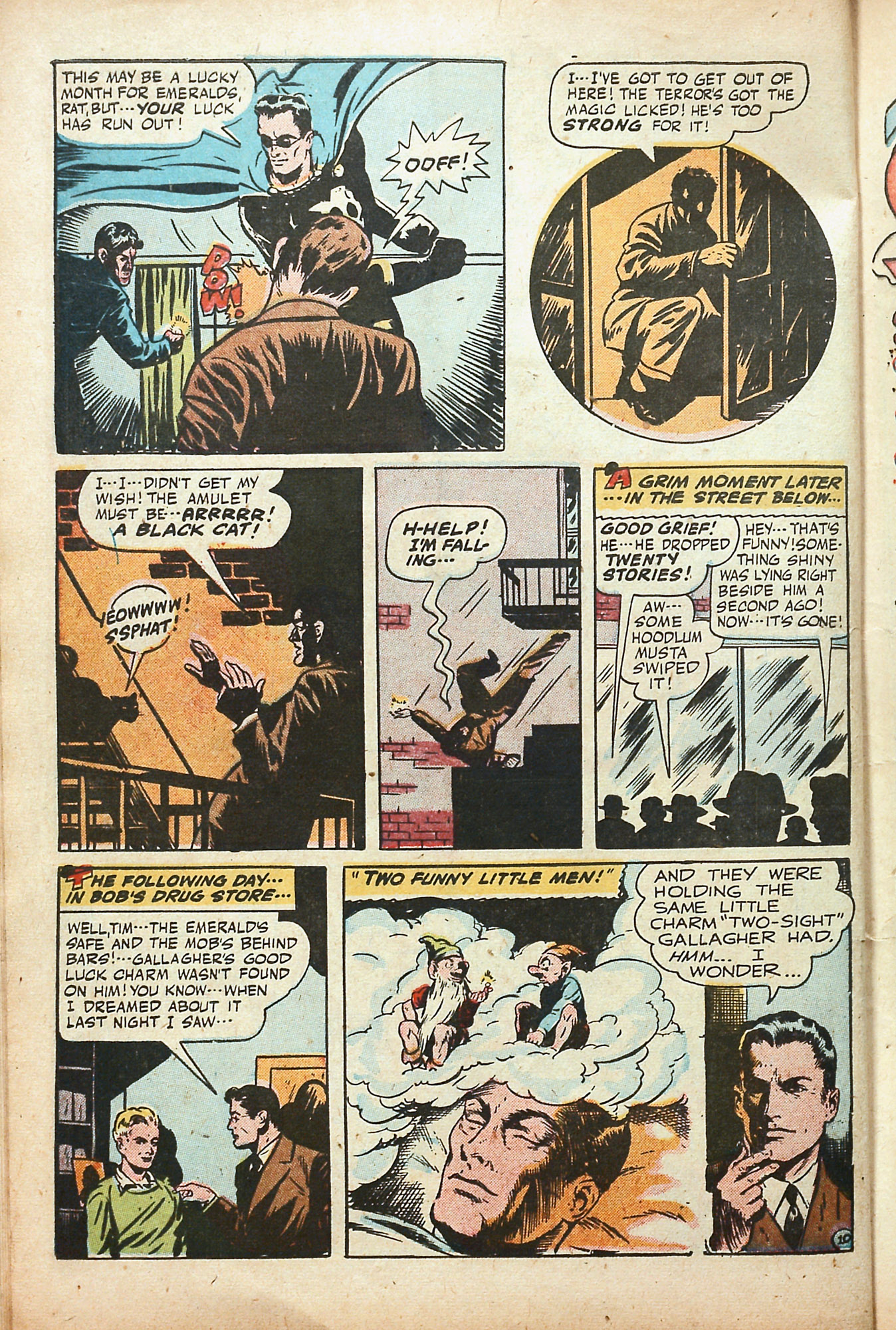 Black Terror, page 12. Black Terror. Public domain in the United States. Intended scans: Digital Comic Museum and Comic Book Plus. https://digitalcomicmuseum.com/