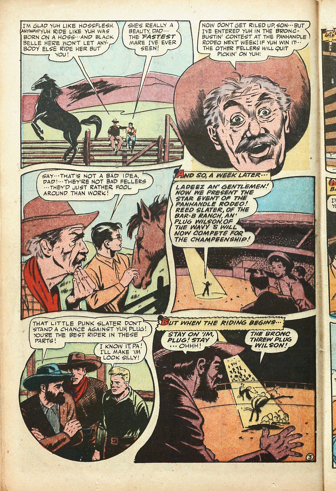 Black Terror, page 16. Black Terror. Public domain in the United States. Intended scans: Digital Comic Museum and Comic Book Plus. https://digitalcomicmuseum.com/