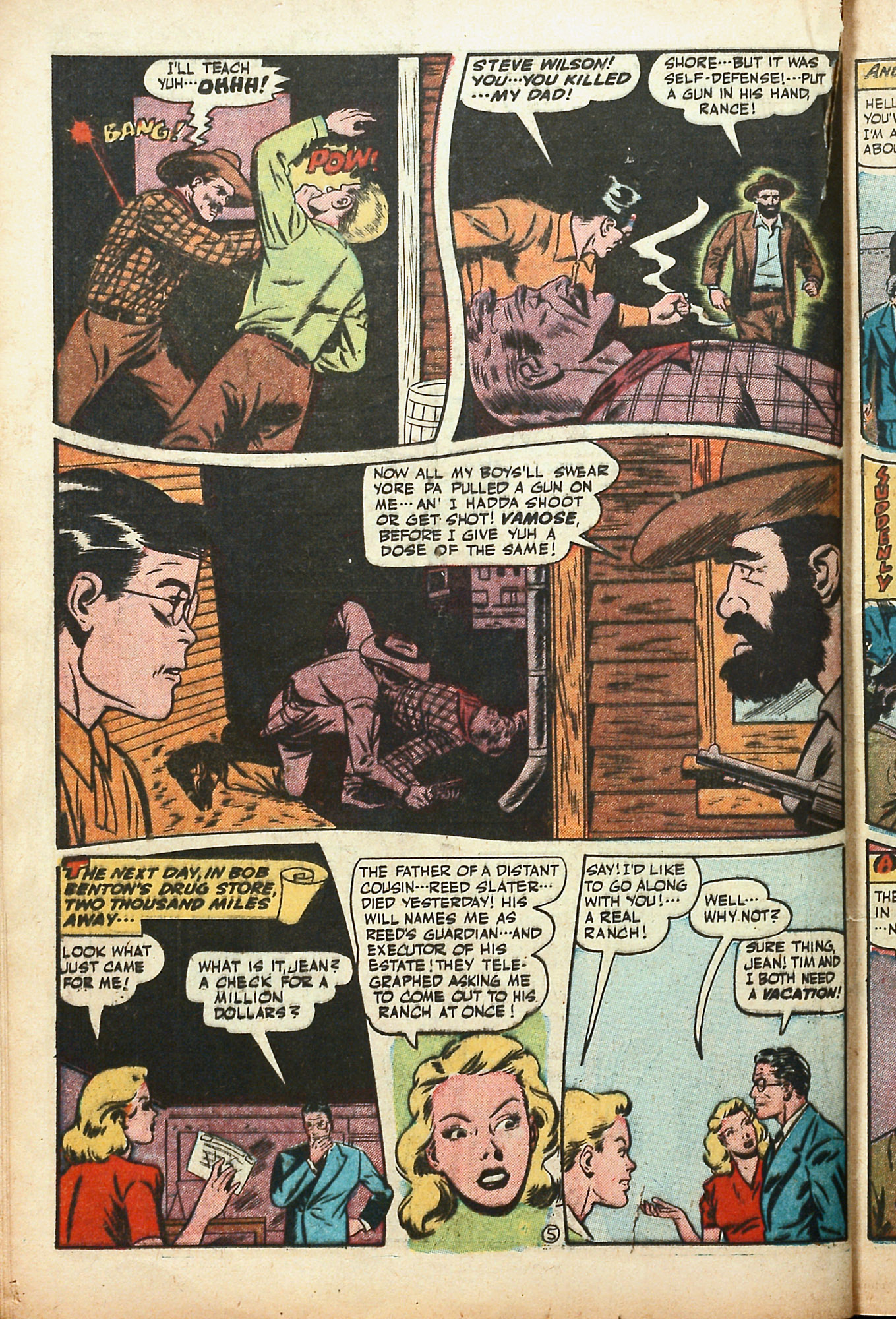 Black Terror, page 18. Black Terror. Public domain in the United States. Intended scans: Digital Comic Museum and Comic Book Plus. https://digitalcomicmuseum.com/