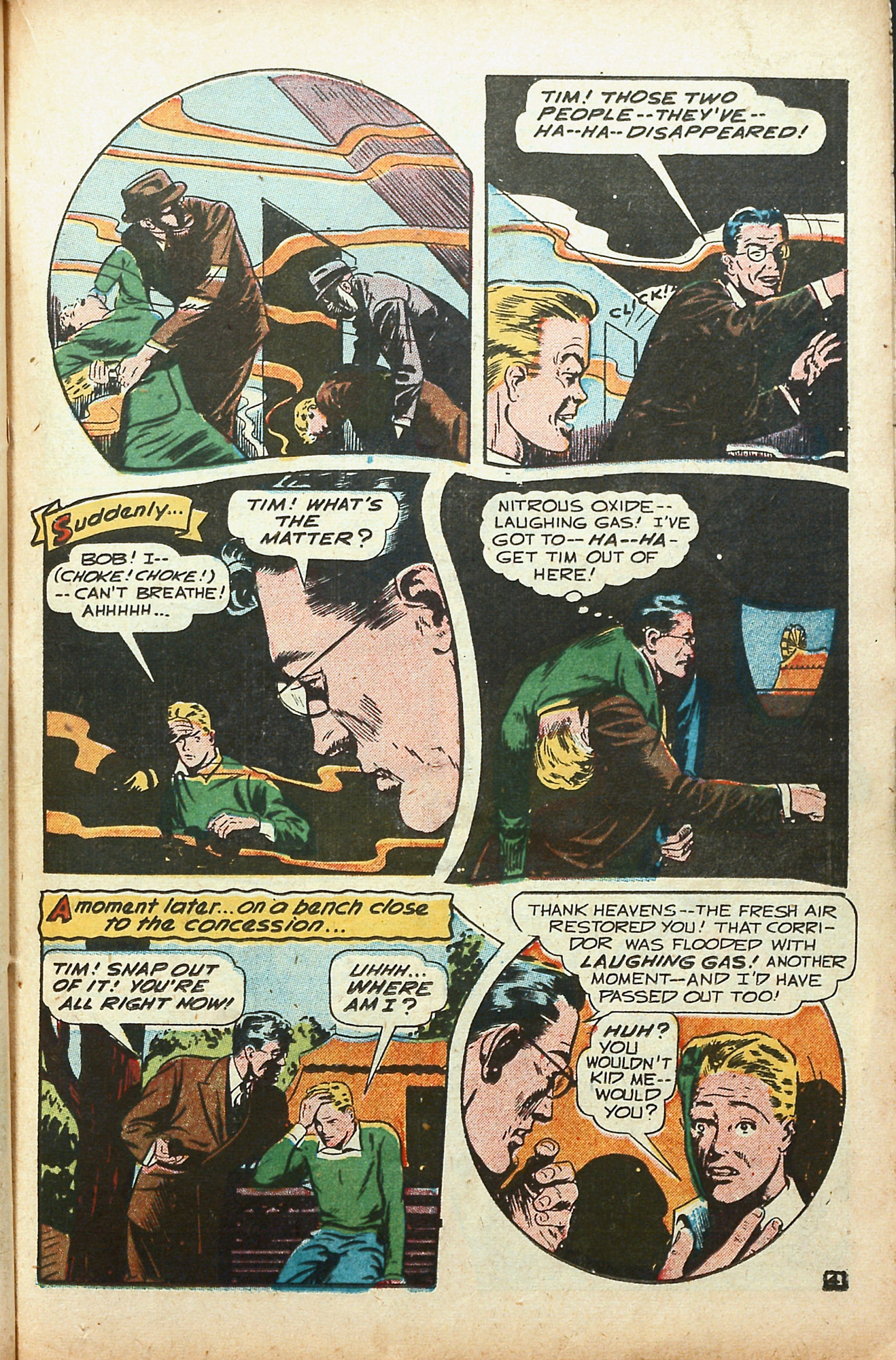 Black Terror, page 29. Black Terror. Public domain in the United States. Intended scans: Digital Comic Museum and Comic Book Plus. https://digitalcomicmuseum.com/