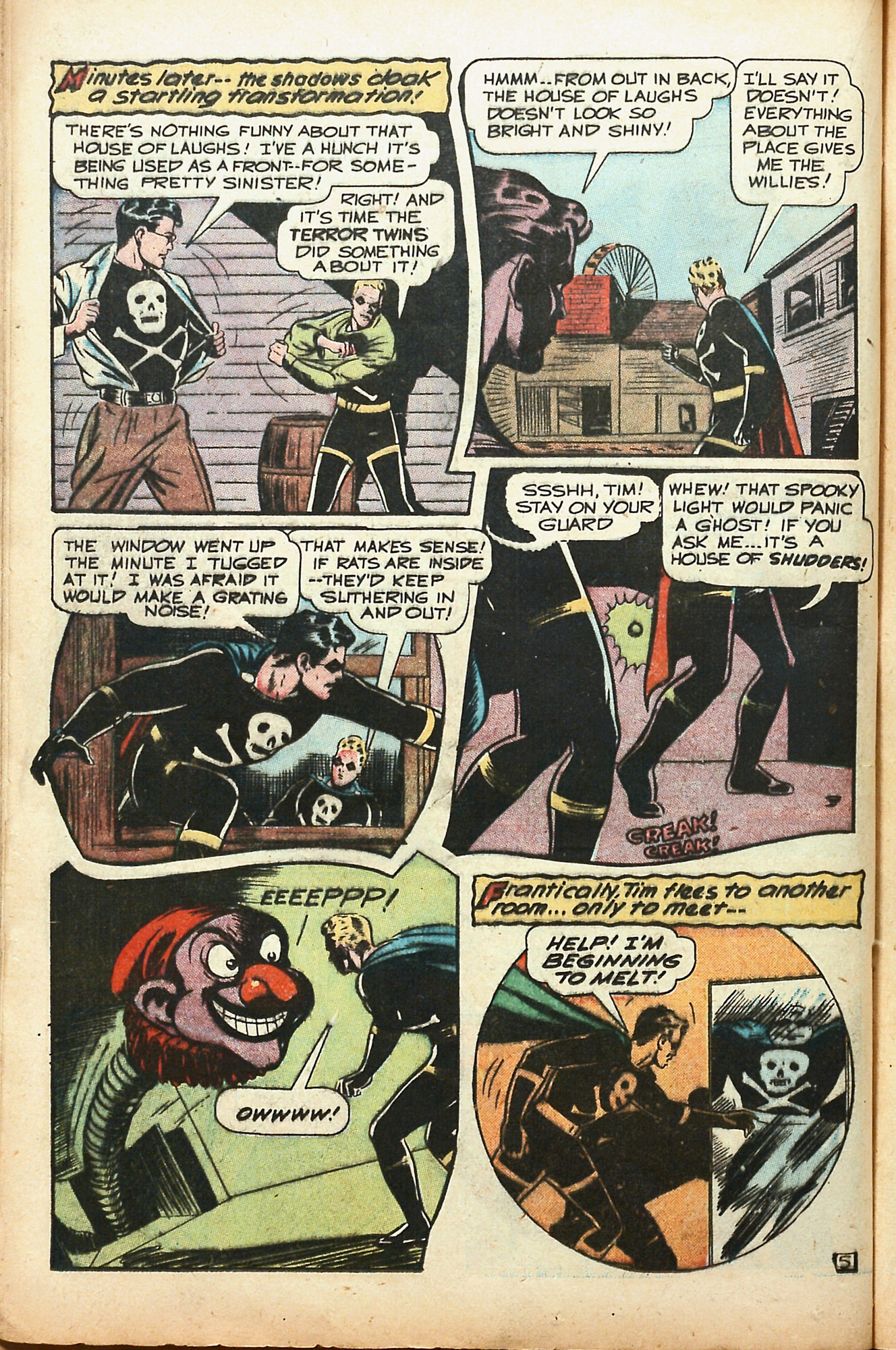 Black Terror, page 30. Black Terror. Public domain in the United States. Intended scans: Digital Comic Museum and Comic Book Plus. https://digitalcomicmuseum.com/