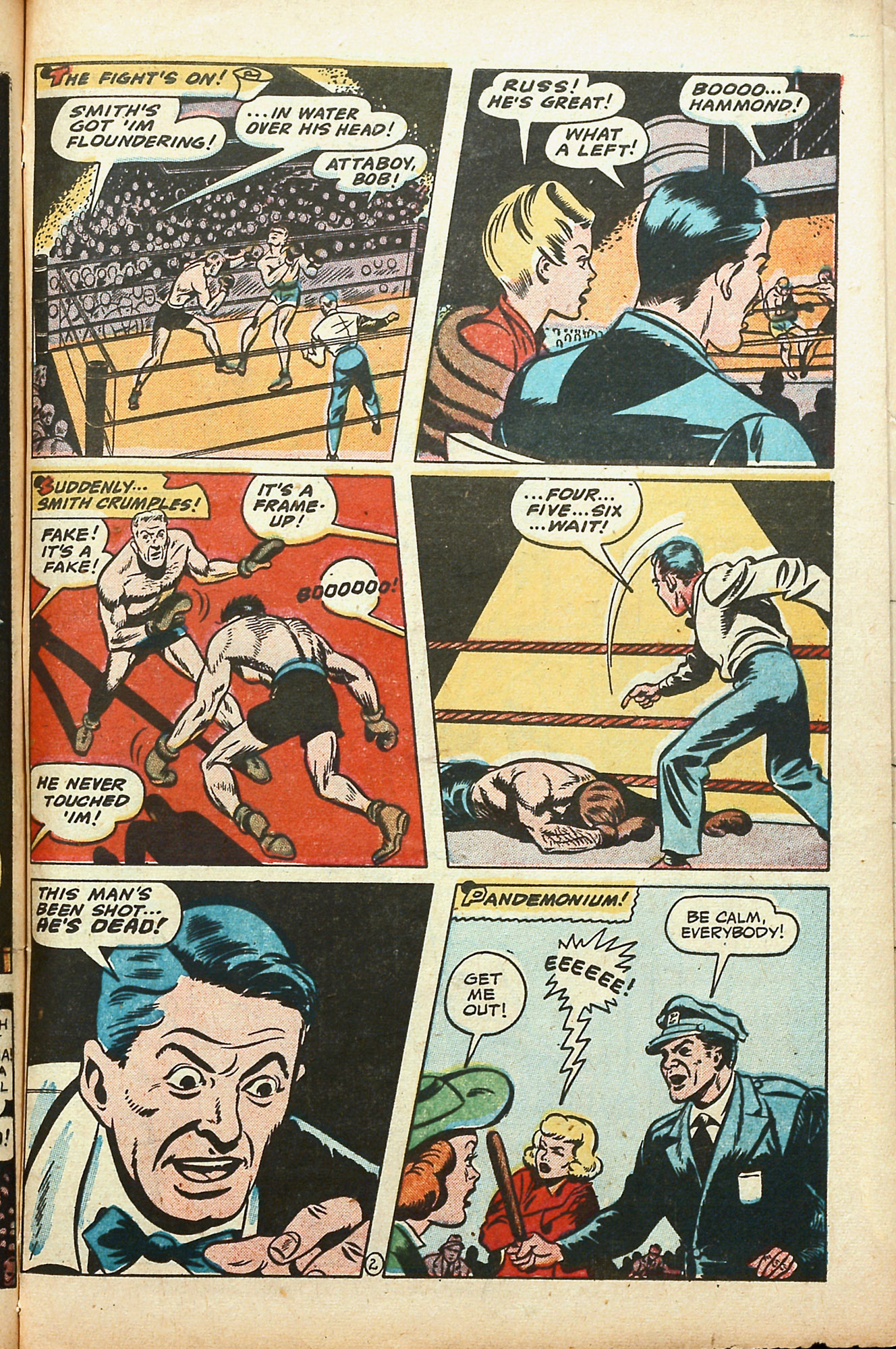 Black Terror, page 41. Black Terror. Public domain in the United States. Intended scans: Digital Comic Museum and Comic Book Plus. https://digitalcomicmuseum.com/