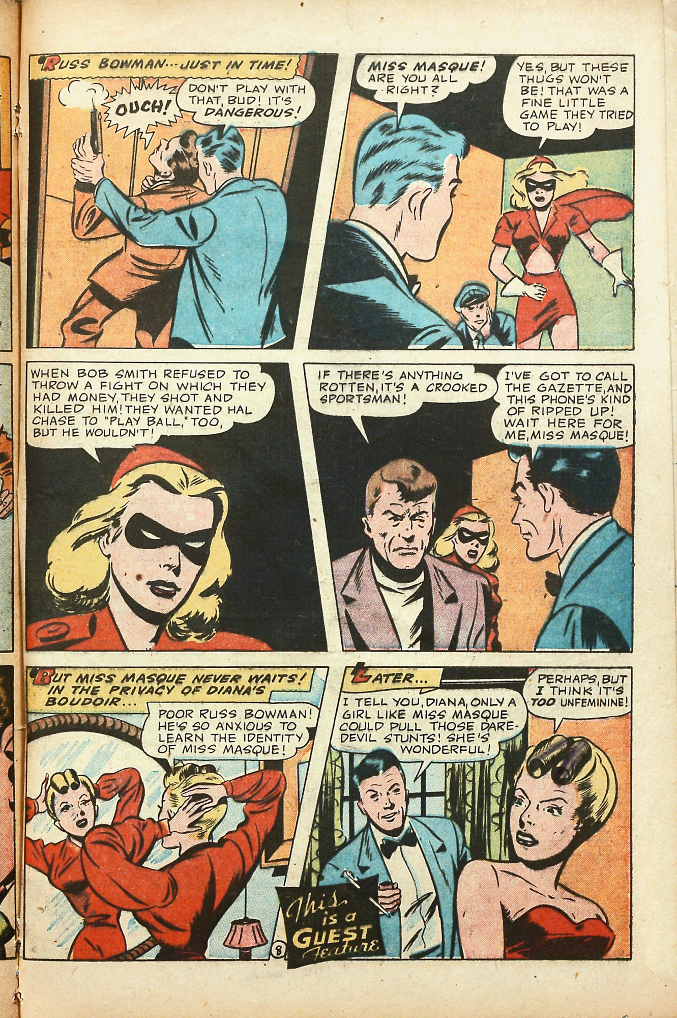Black Terror, page 47. Black Terror. Public domain in the United States. Intended scans: Digital Comic Museum and Comic Book Plus. https://digitalcomicmuseum.com/