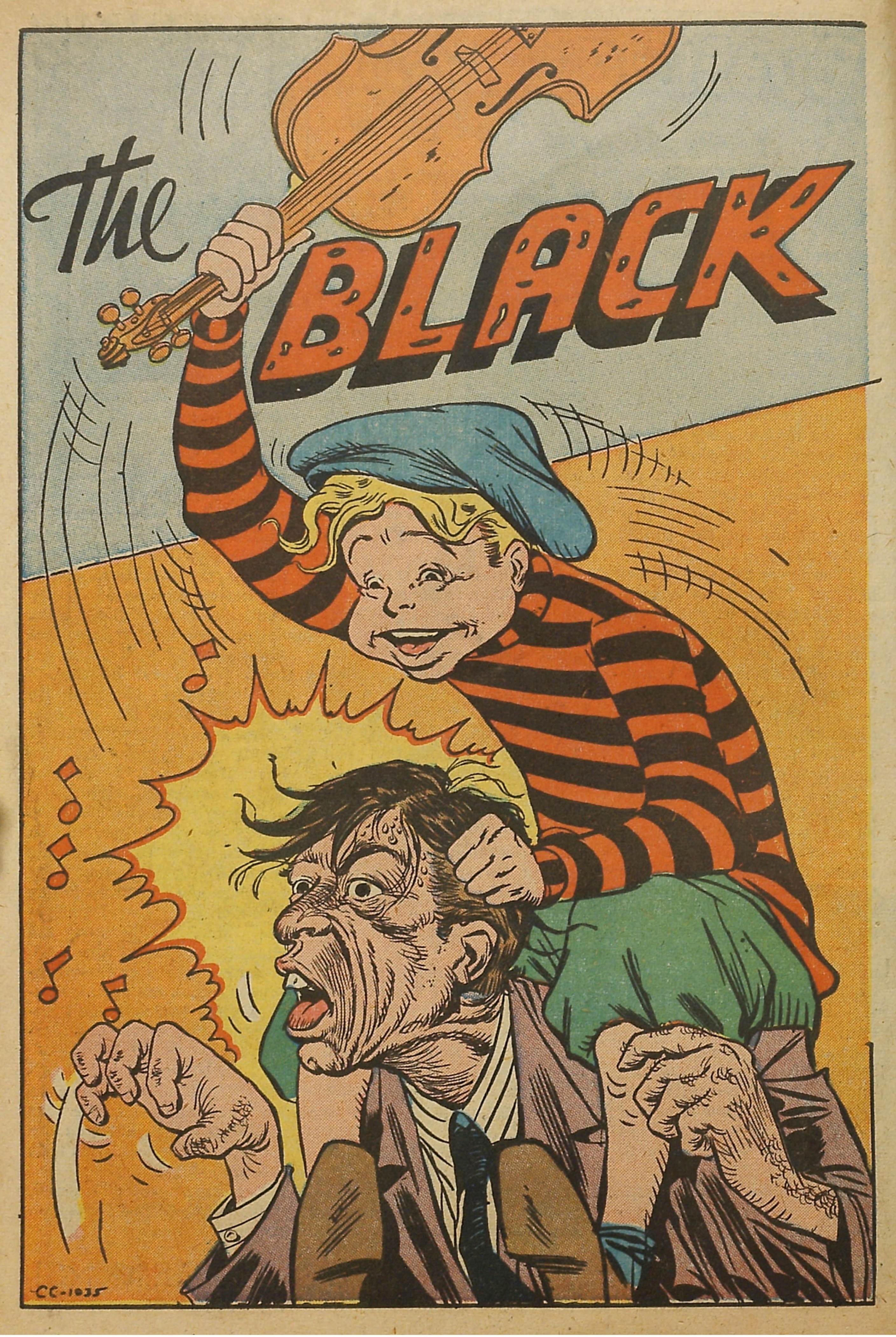 Black Terror, page 14. Black Terror. Public domain in the United States. Intended scans: Digital Comic Museum and Comic Book Plus. https://digitalcomicmuseum.com/