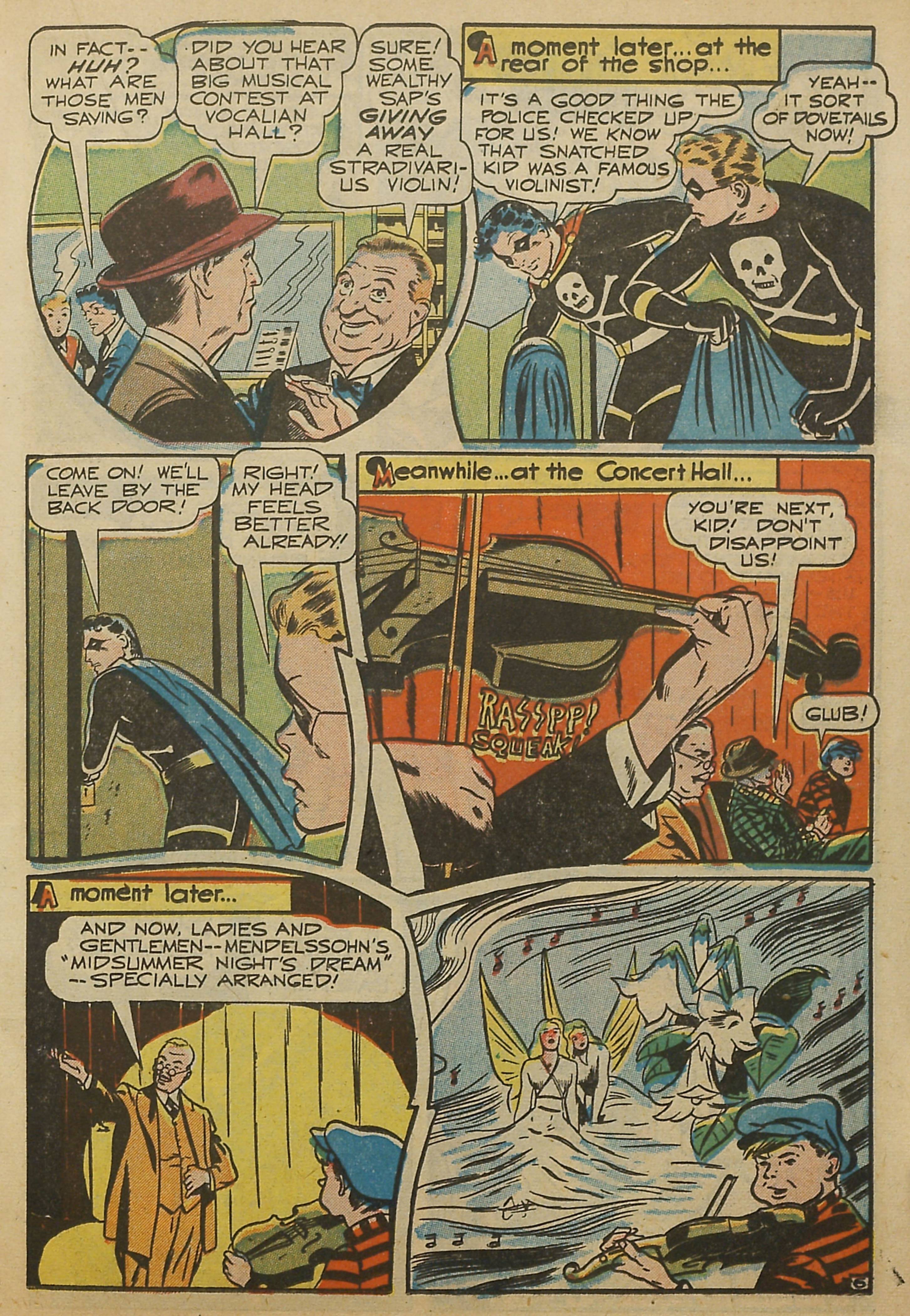 Black Terror, page 20. Black Terror. Public domain in the United States. Intended scans: Digital Comic Museum and Comic Book Plus. https://digitalcomicmuseum.com/