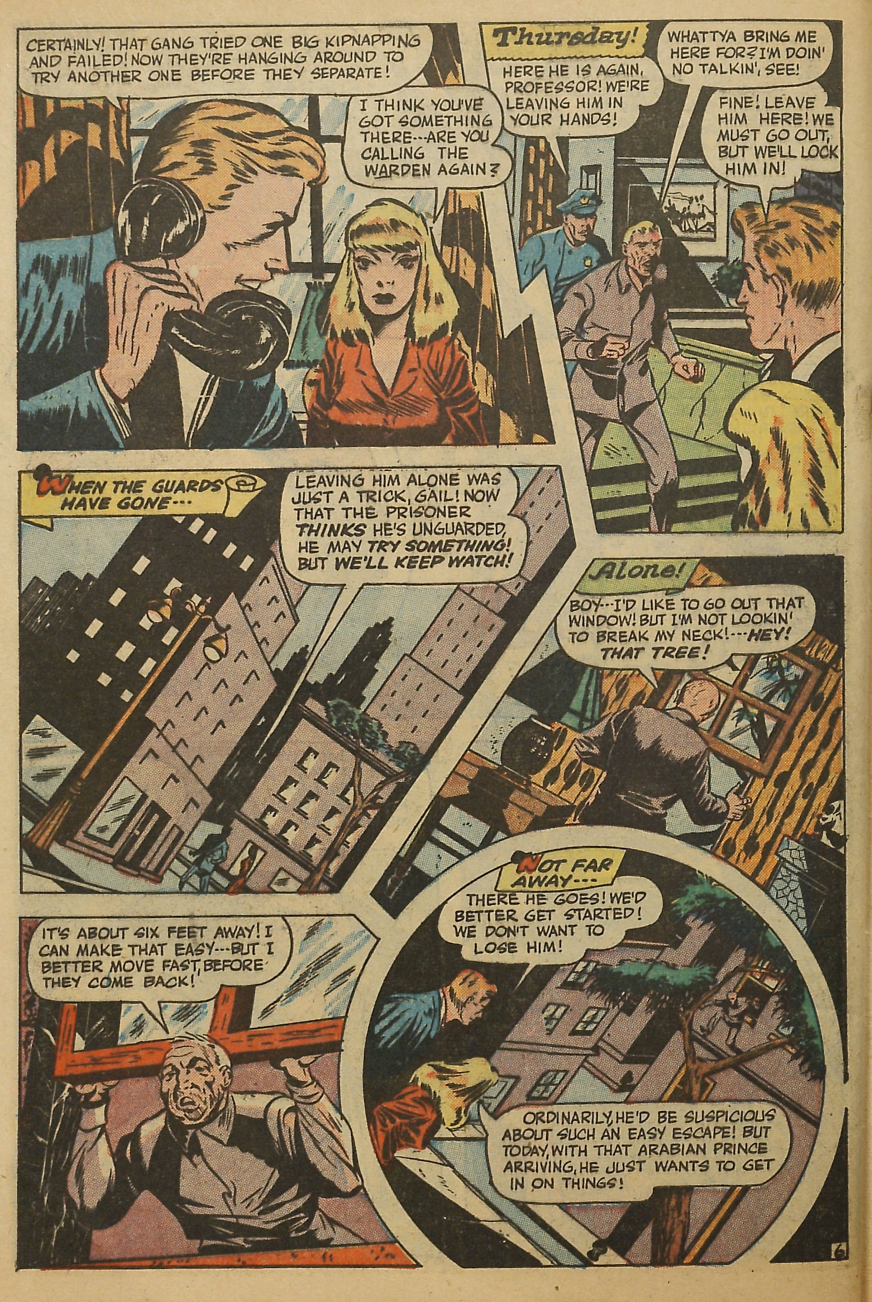 Black Terror, page 43. Black Terror. Public domain in the United States. Intended scans: Digital Comic Museum and Comic Book Plus. https://digitalcomicmuseum.com/