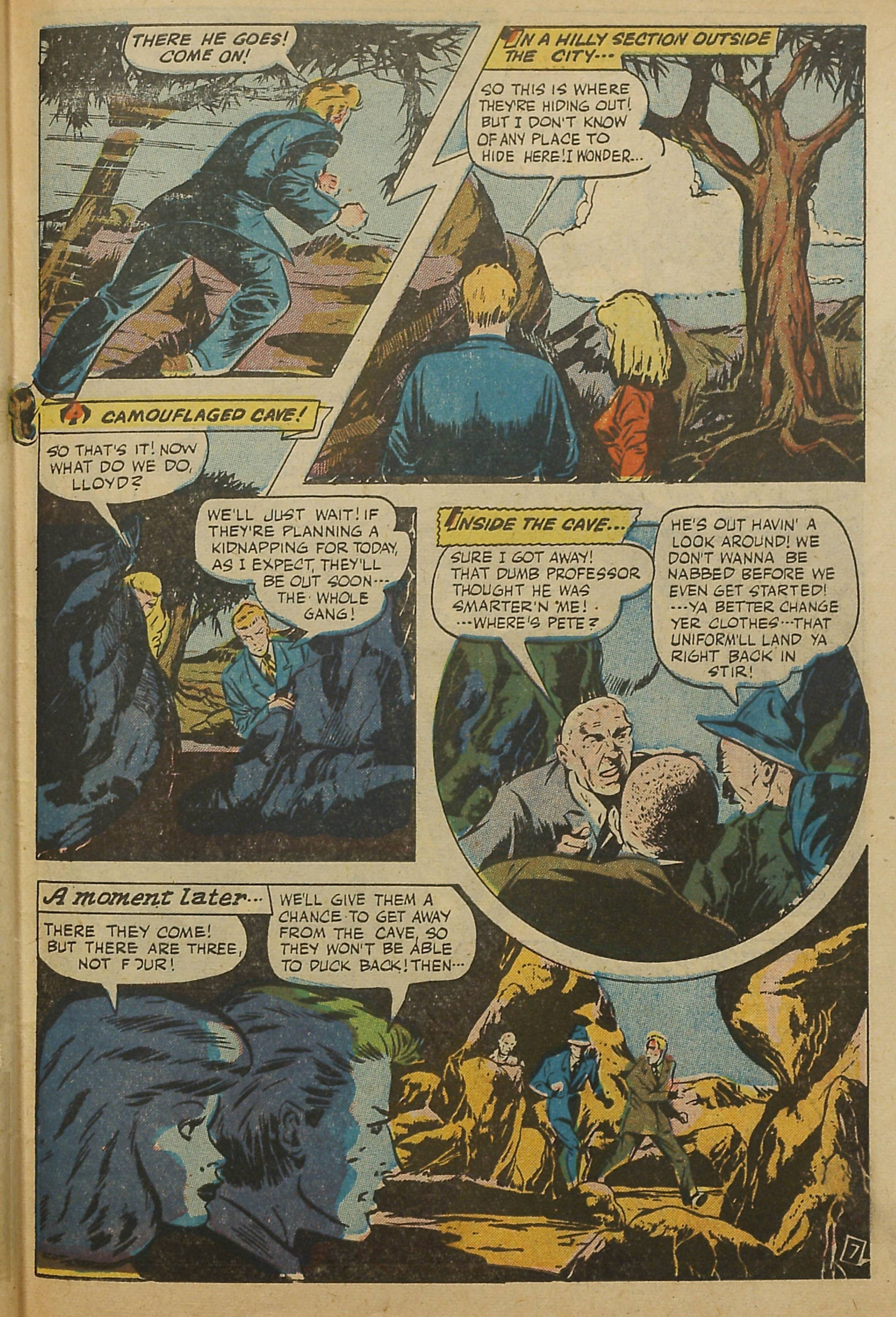 Black Terror, page 44. Black Terror. Public domain in the United States. Intended scans: Digital Comic Museum and Comic Book Plus. https://digitalcomicmuseum.com/