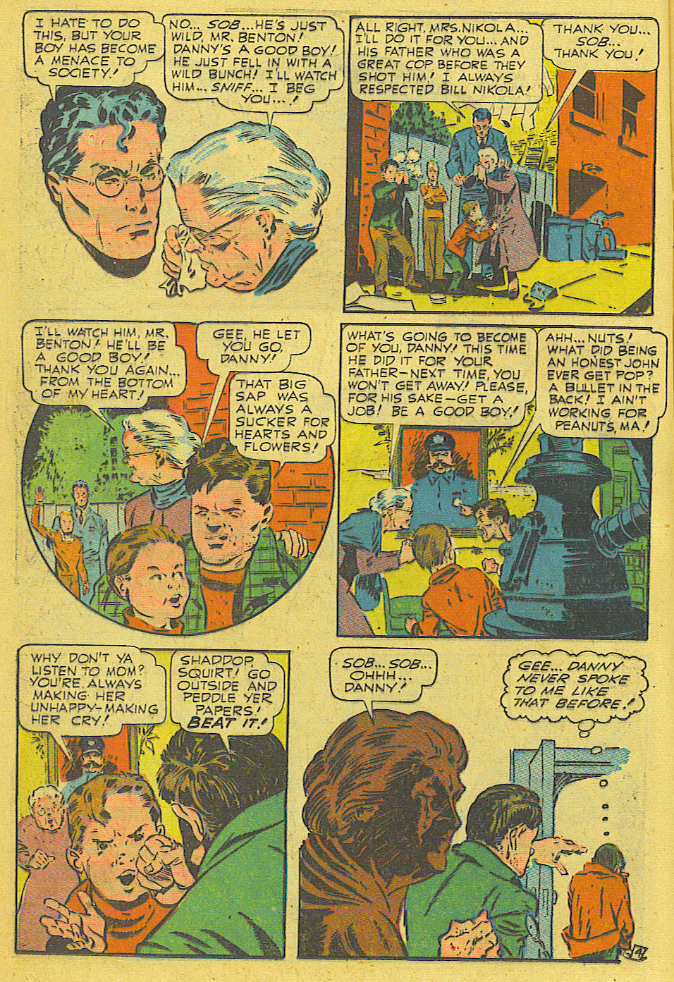 Black Terror, page 15. Black Terror. Public domain in the United States. Intended scans: Digital Comic Museum and Comic Book Plus. https://digitalcomicmuseum.com/