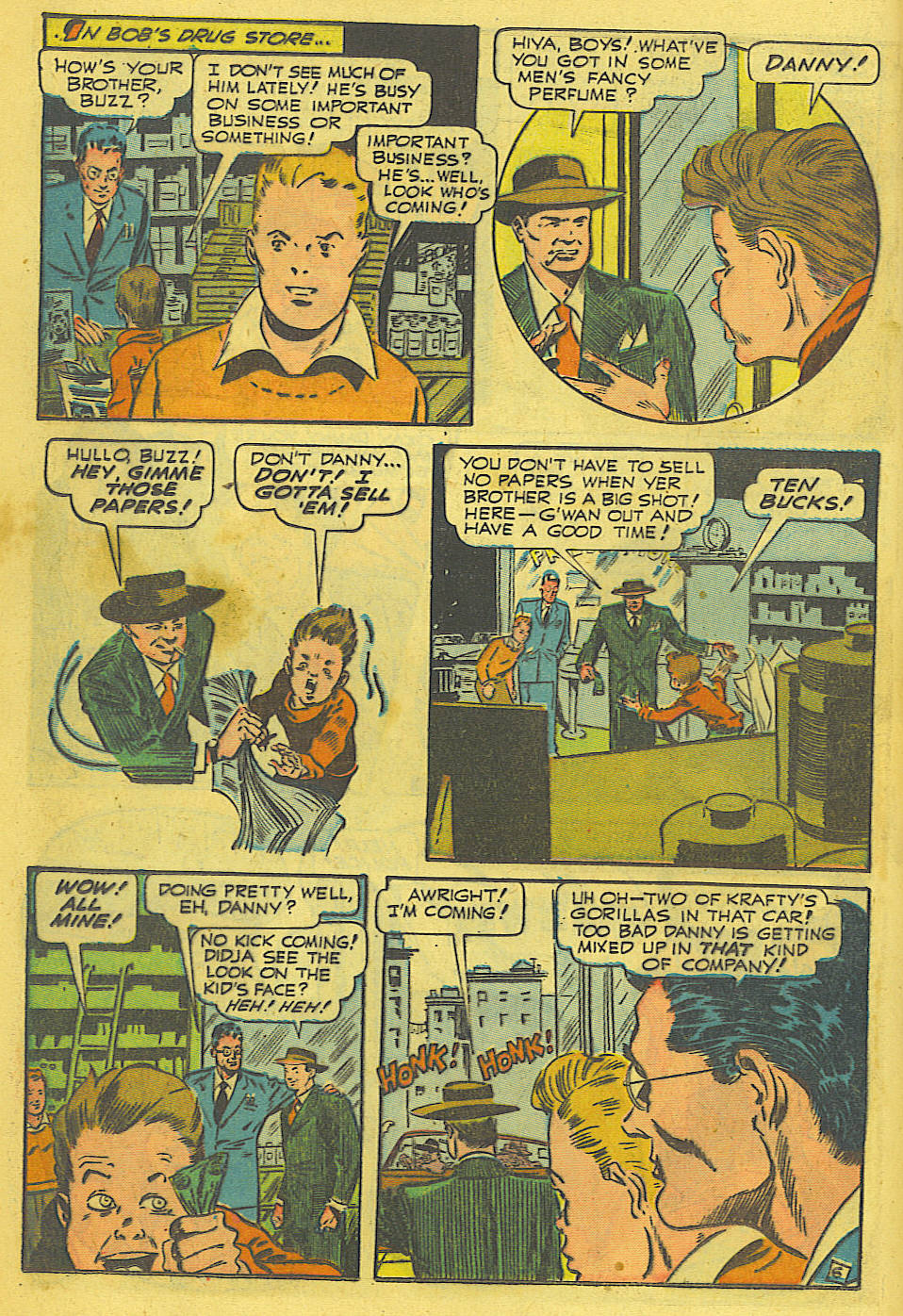 Black Terror, page 17. Black Terror. Public domain in the United States. Intended scans: Digital Comic Museum and Comic Book Plus. https://digitalcomicmuseum.com/