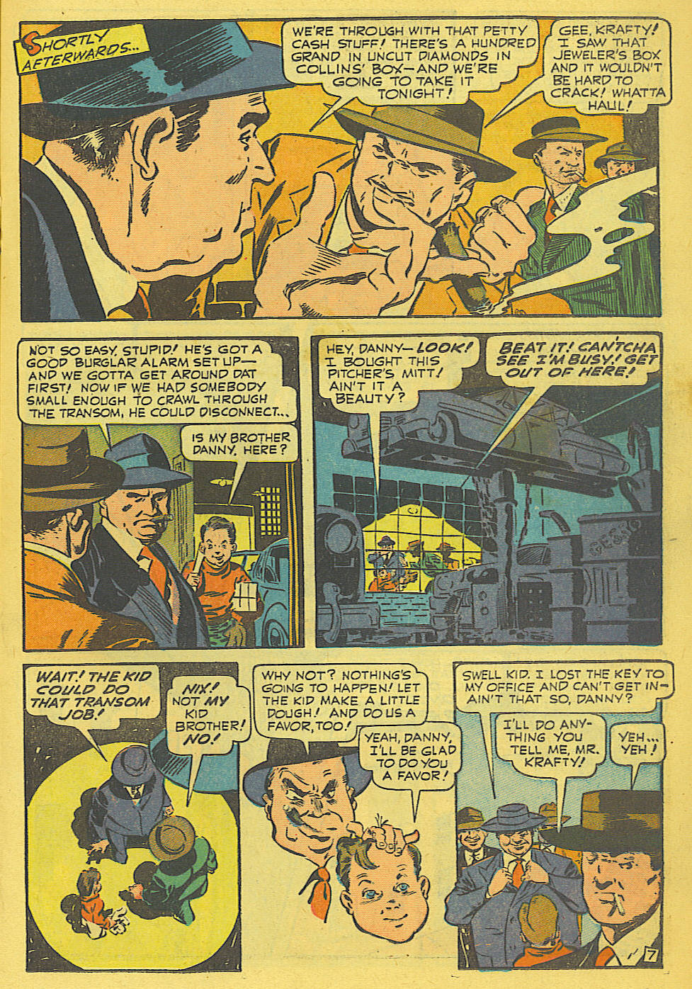 Black Terror, page 18. Black Terror. Public domain in the United States. Intended scans: Digital Comic Museum and Comic Book Plus. https://digitalcomicmuseum.com/