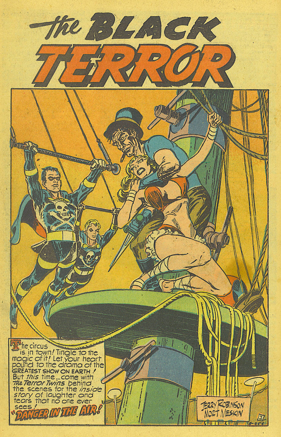 Black Terror, page 25. Black Terror. Public domain in the United States. Intended scans: Digital Comic Museum and Comic Book Plus. https://digitalcomicmuseum.com/
