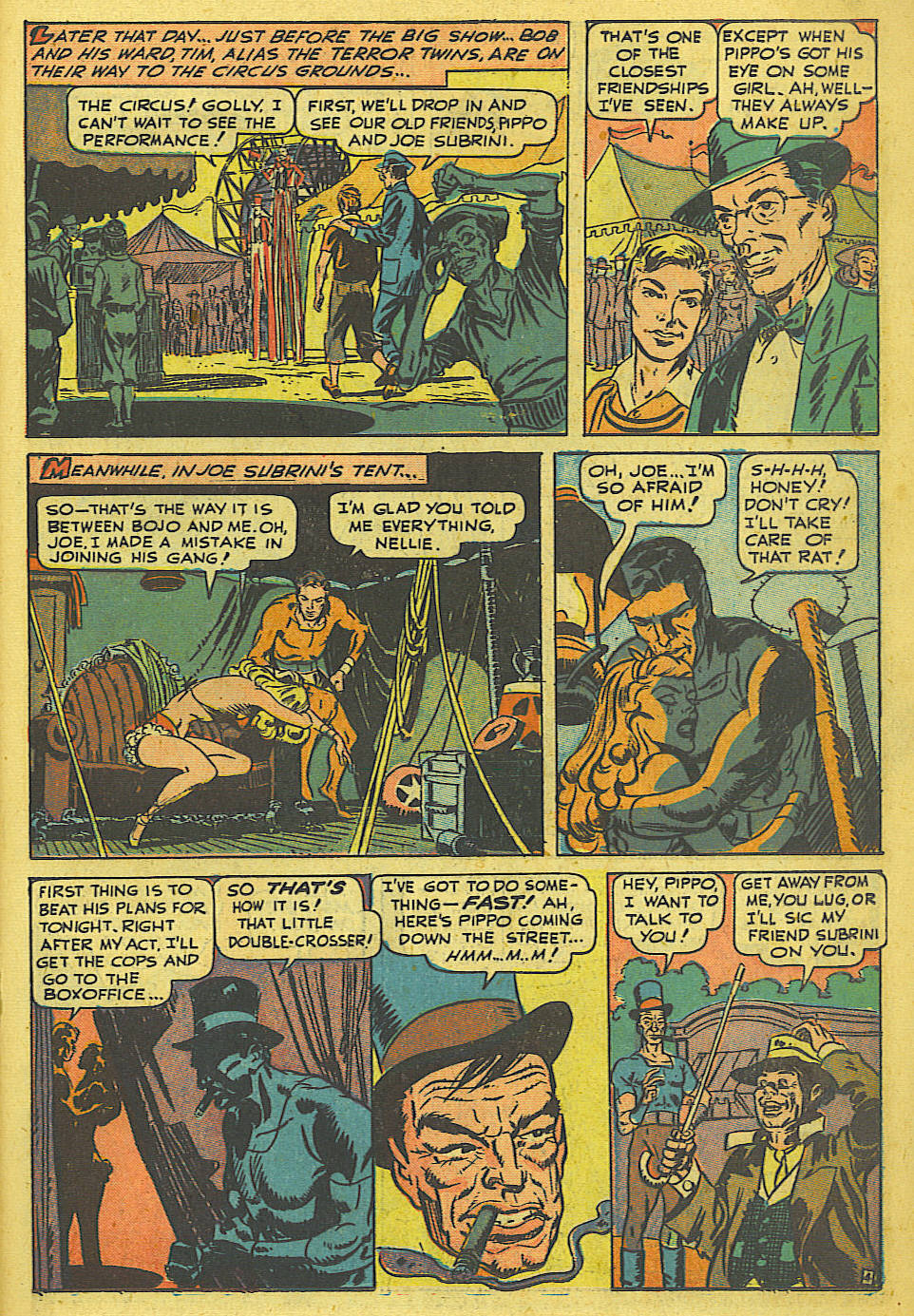 Black Terror, page 28. Black Terror. Public domain in the United States. Intended scans: Digital Comic Museum and Comic Book Plus. https://digitalcomicmuseum.com/