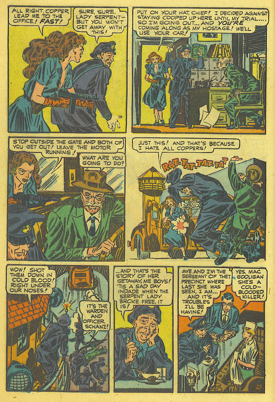 Black Terror, page 5. Black Terror. Public domain in the United States. Intended scans: Digital Comic Museum and Comic Book Plus. https://digitalcomicmuseum.com/
