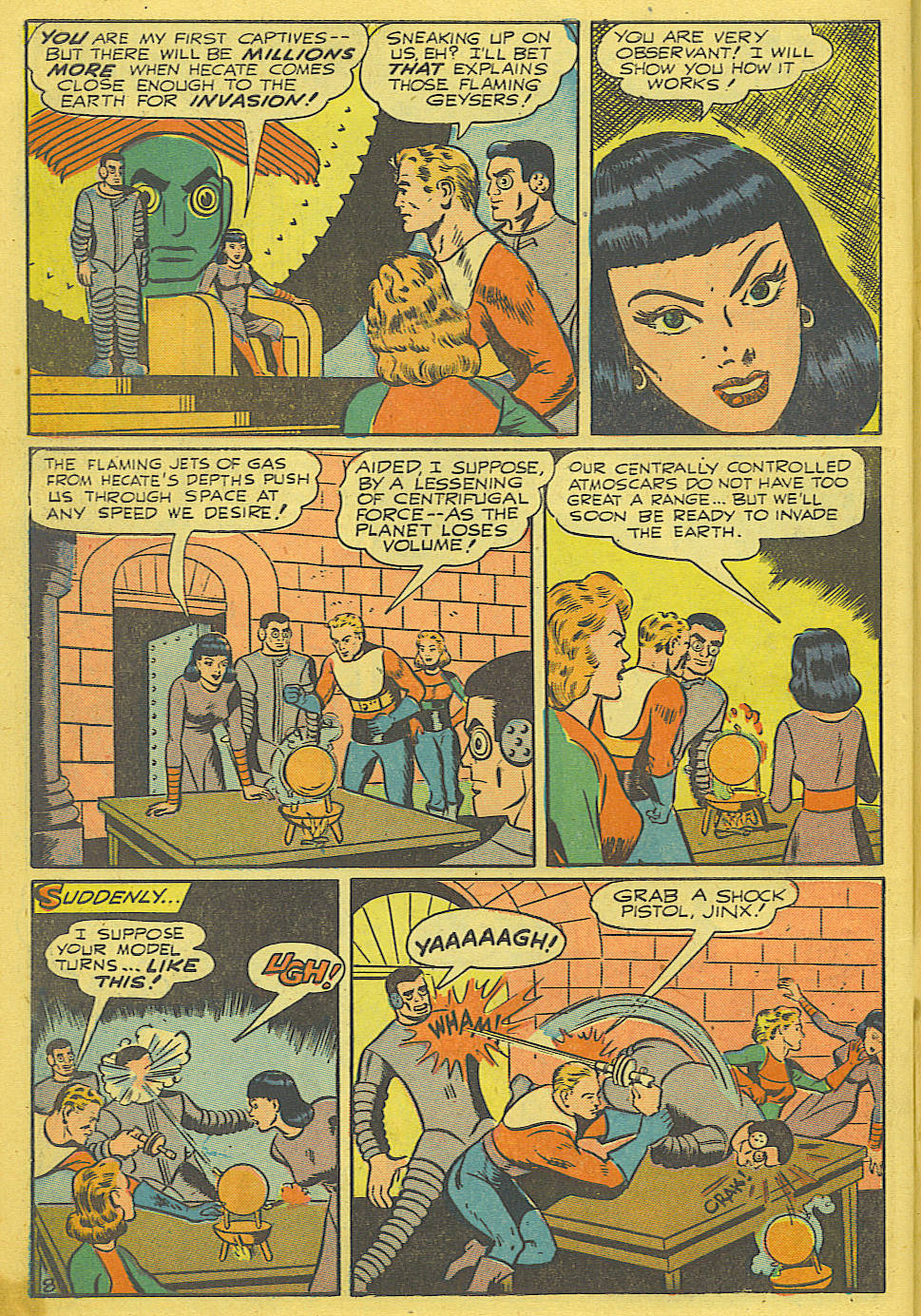 Black Terror, page 45. Black Terror. Public domain in the United States. Intended scans: Digital Comic Museum and Comic Book Plus. https://digitalcomicmuseum.com/
