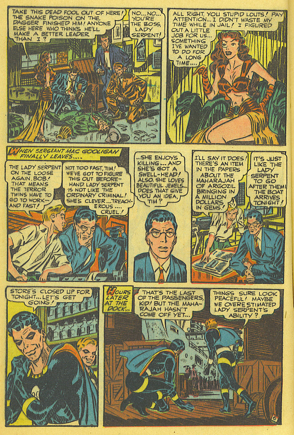Black Terror, page 7. Black Terror. Public domain in the United States. Intended scans: Digital Comic Museum and Comic Book Plus. https://digitalcomicmuseum.com/