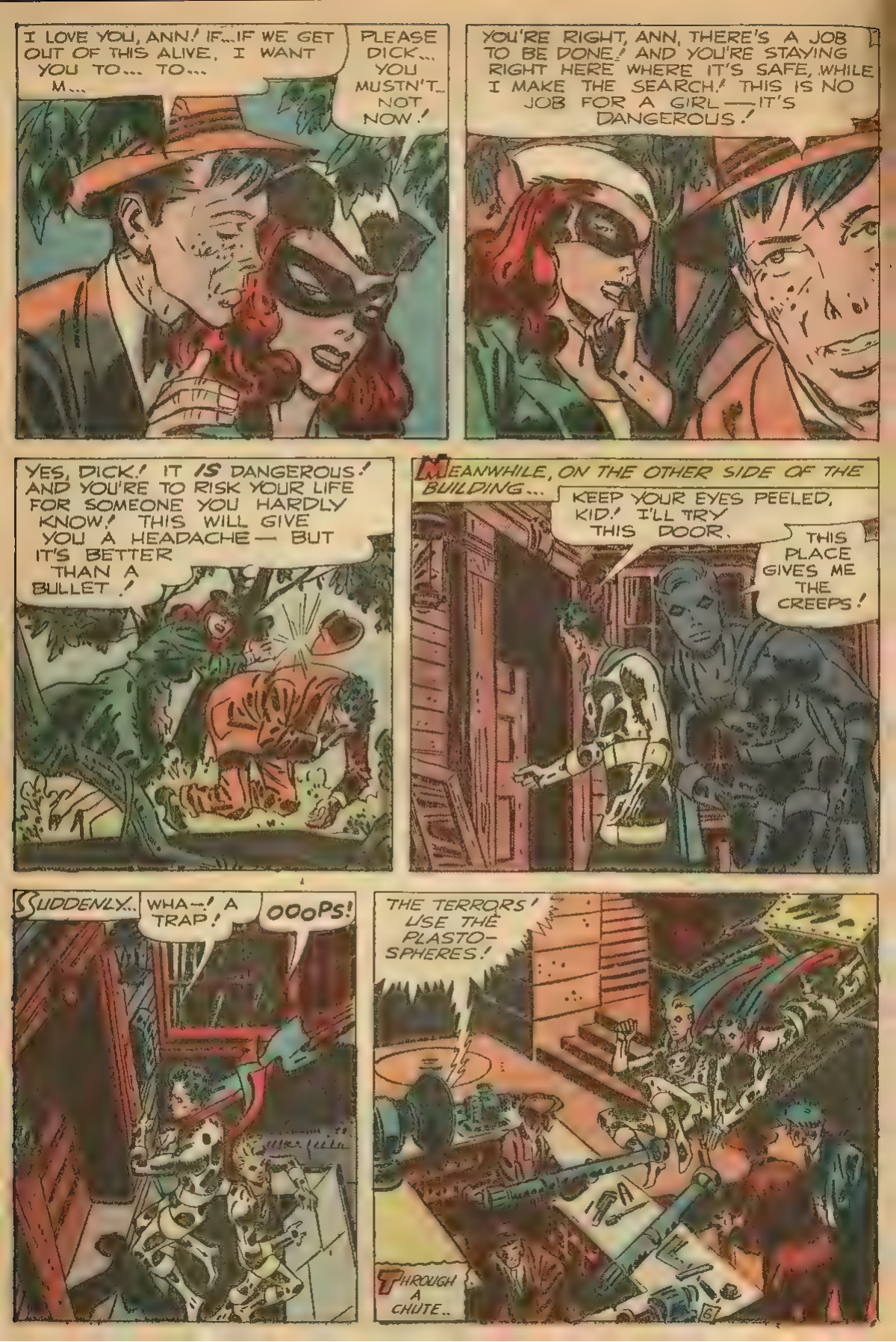 Black Terror, page 16. Black Terror. Public domain in the United States. Intended scans: Digital Comic Museum and Comic Book Plus. https://digitalcomicmuseum.com/
