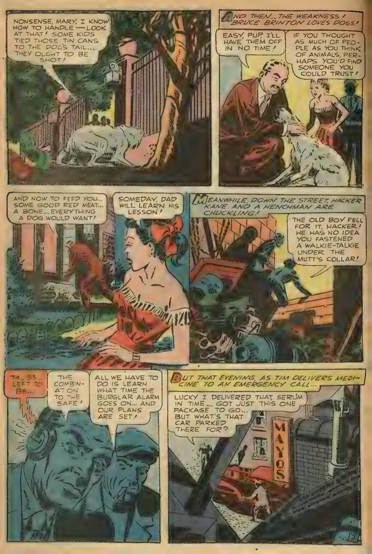 Black Terror, page 22. Black Terror. Public domain in the United States. Intended scans: Digital Comic Museum and Comic Book Plus. https://digitalcomicmuseum.com/