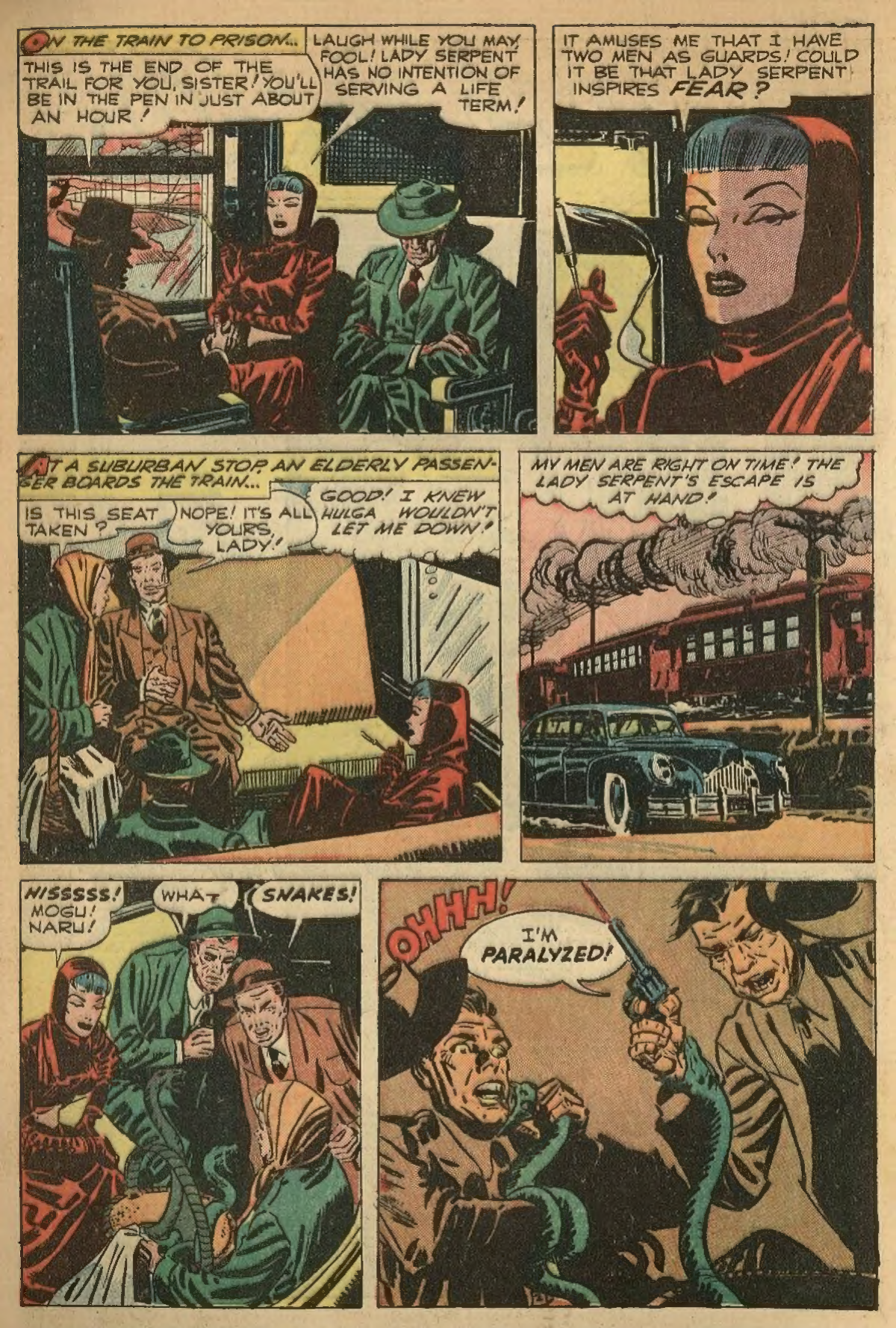 Black Terror, page 4. Black Terror. Public domain in the United States. Intended scans: Digital Comic Museum and Comic Book Plus. https://digitalcomicmuseum.com/