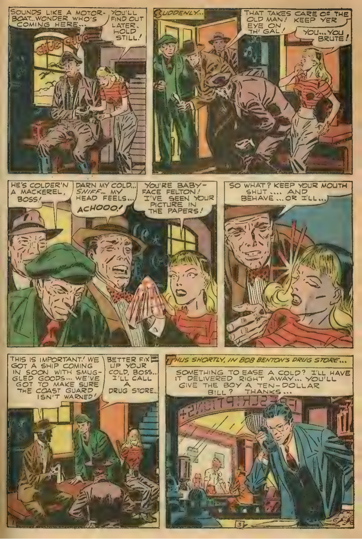 Black Terror, page 31. Black Terror. Public domain in the United States. Intended scans: Digital Comic Museum and Comic Book Plus. https://digitalcomicmuseum.com/
