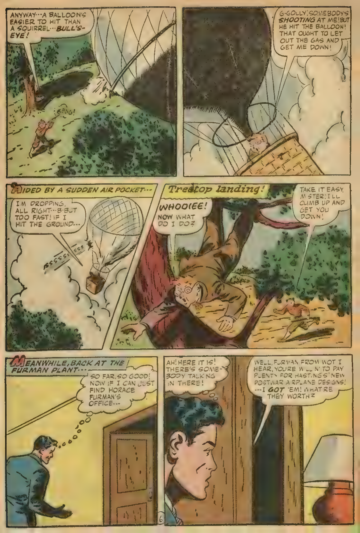 Black Terror, page 46. Black Terror. Public domain in the United States. Intended scans: Digital Comic Museum and Comic Book Plus. https://digitalcomicmuseum.com/