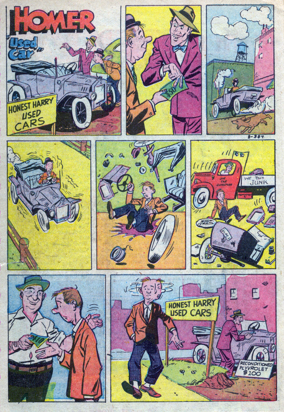 Black Terror, page 22. Black Terror. Public domain in the United States. Intended scans: Digital Comic Museum and Comic Book Plus. https://digitalcomicmuseum.com/